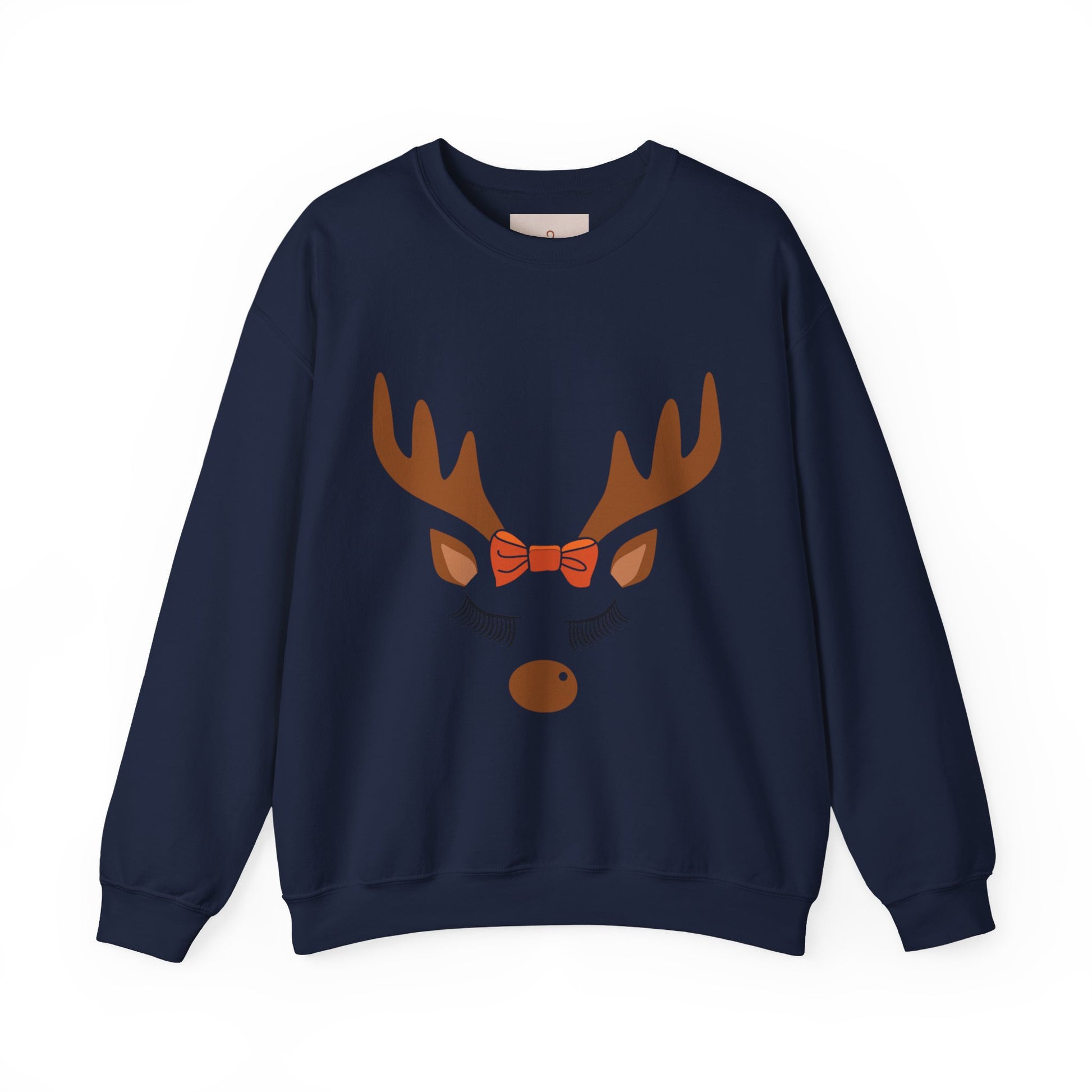 Festive Reindeer Crewneck Sweatshirt