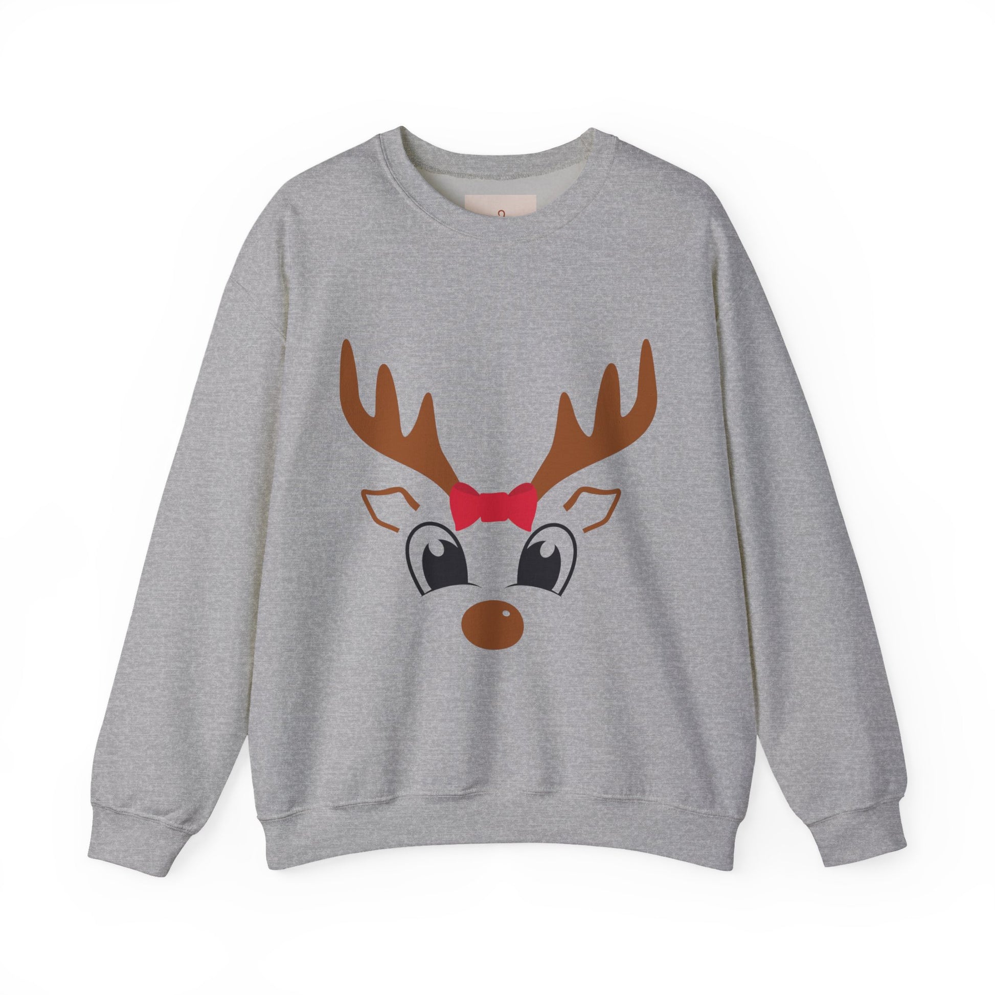 Festive Reindeer Crewneck Sweatshirt