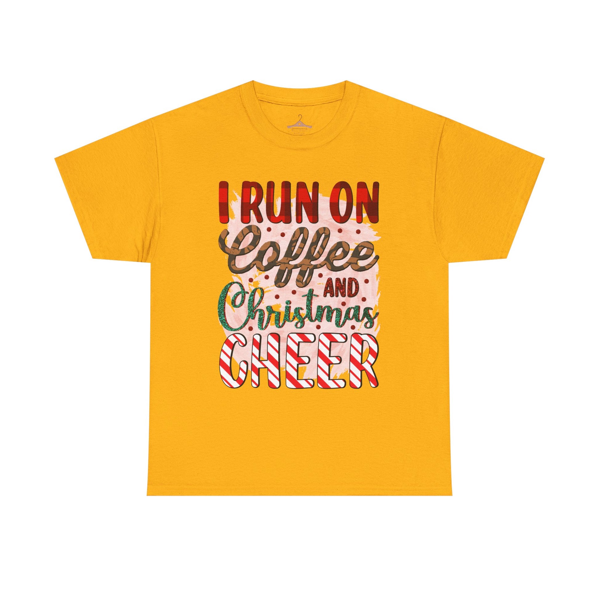 I Run on Coffee and Christmas Cheer Tee