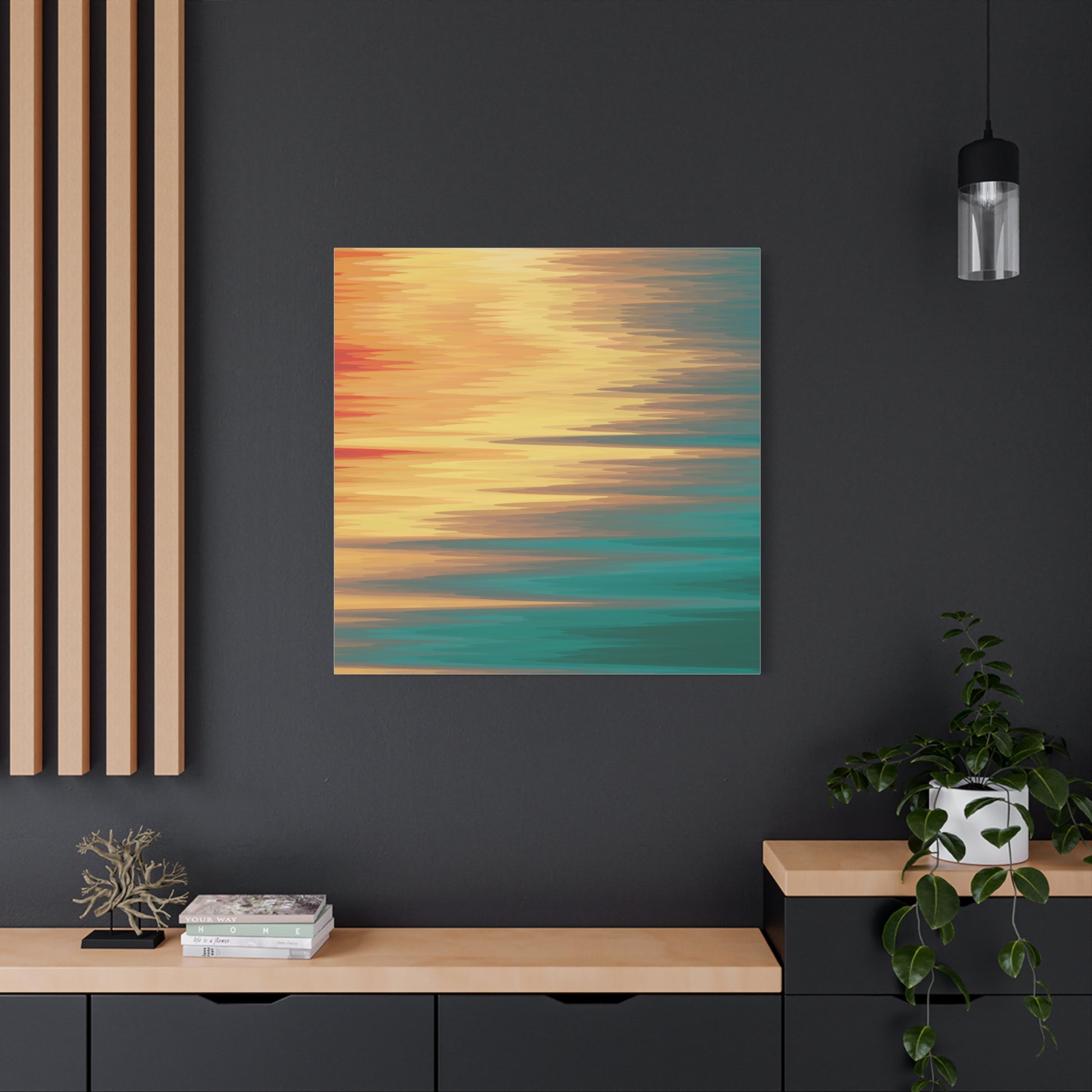 Vibrant Abstract Canvas Art, Colorful Wall Decor, Home Aesthetic, Modern Artwork,living room art