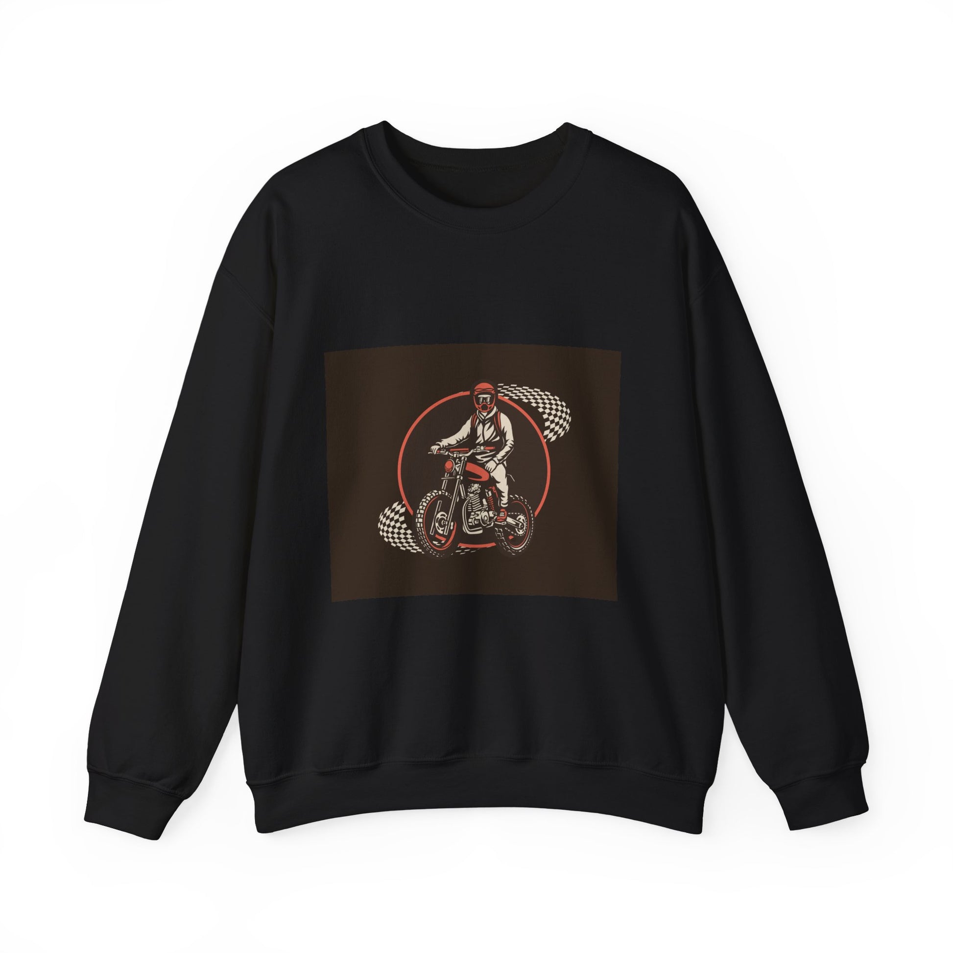 Motorcycle Rider Crewneck Sweatshirt – Unisex Heavy Blend™