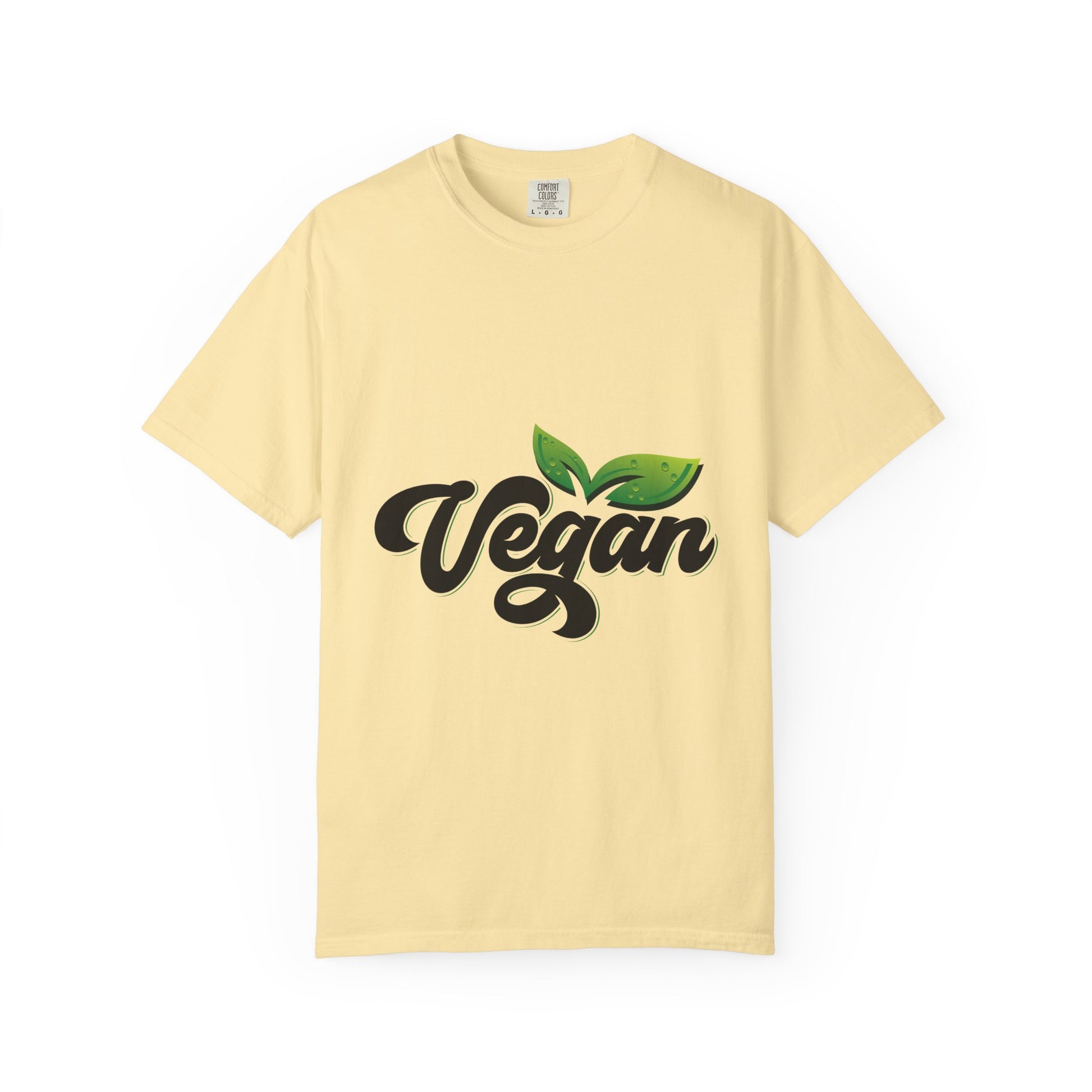 Vegan Garment-Dyed T-shirt, Eco-Friendly Tee, Unisex Plant-Based Shirt