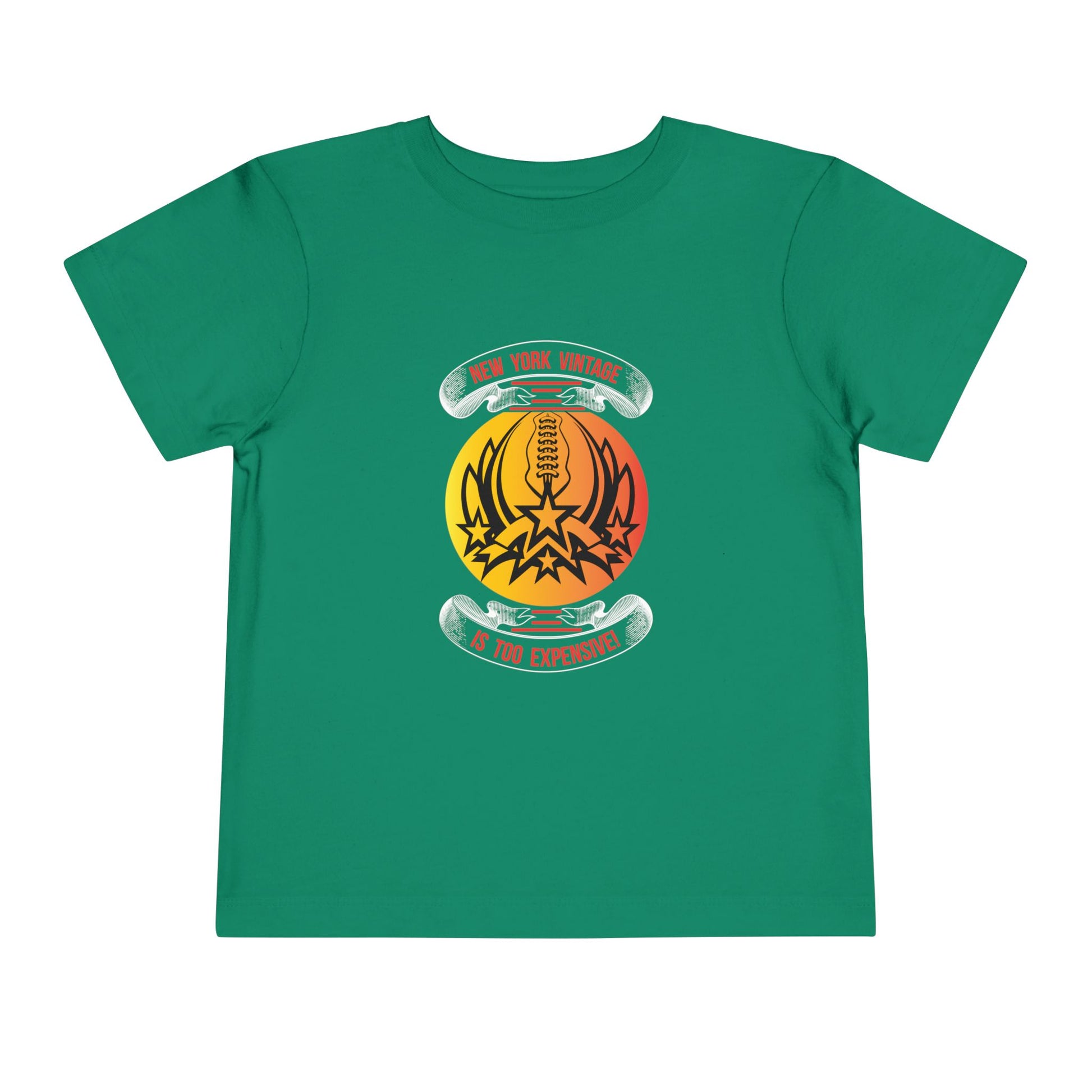 Toddler Tee — "New York Vintage" Retro Microphone Graphic