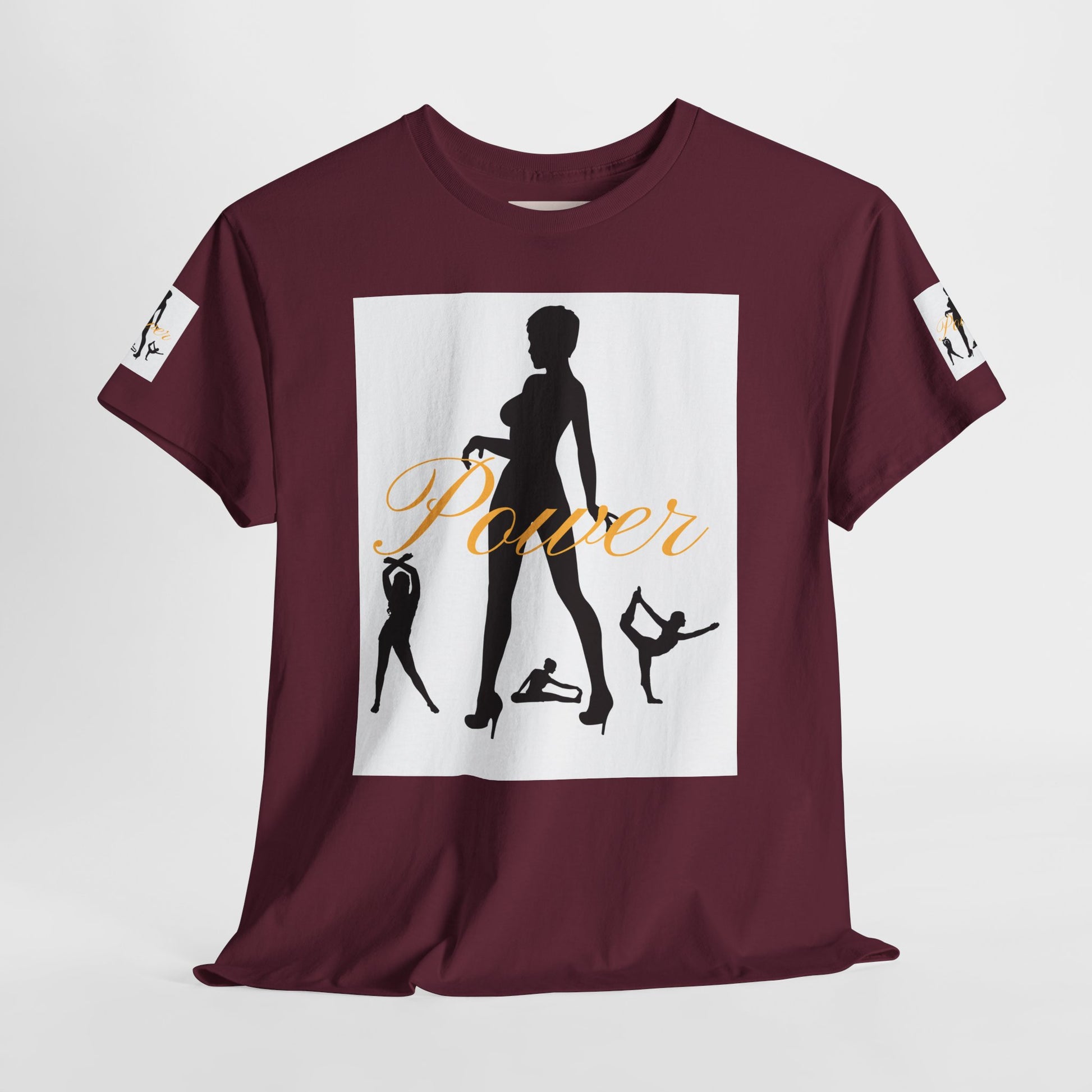Power Silhouette Tee — Empowerment Graphic T‑Shirt