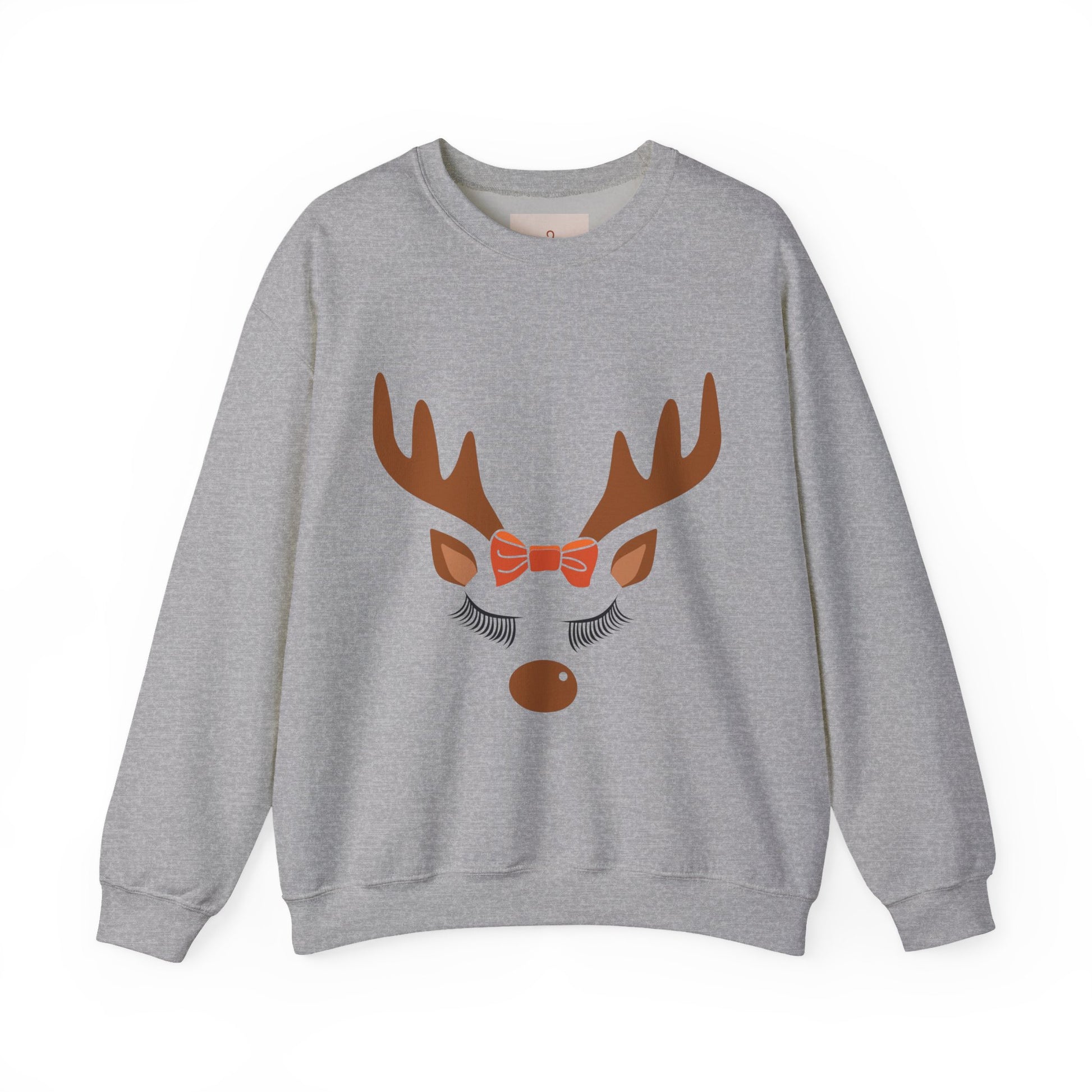 Festive Reindeer Crewneck Sweatshirt