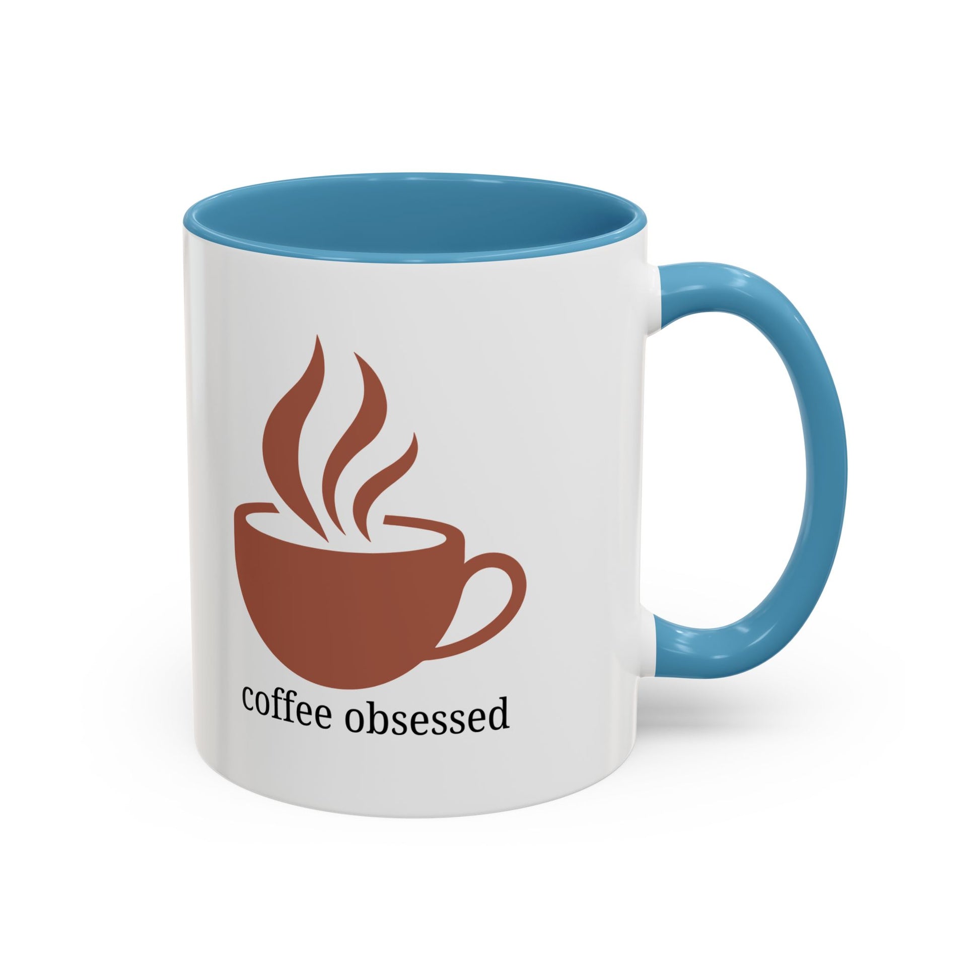 Coffee Obsessed Accent Mug