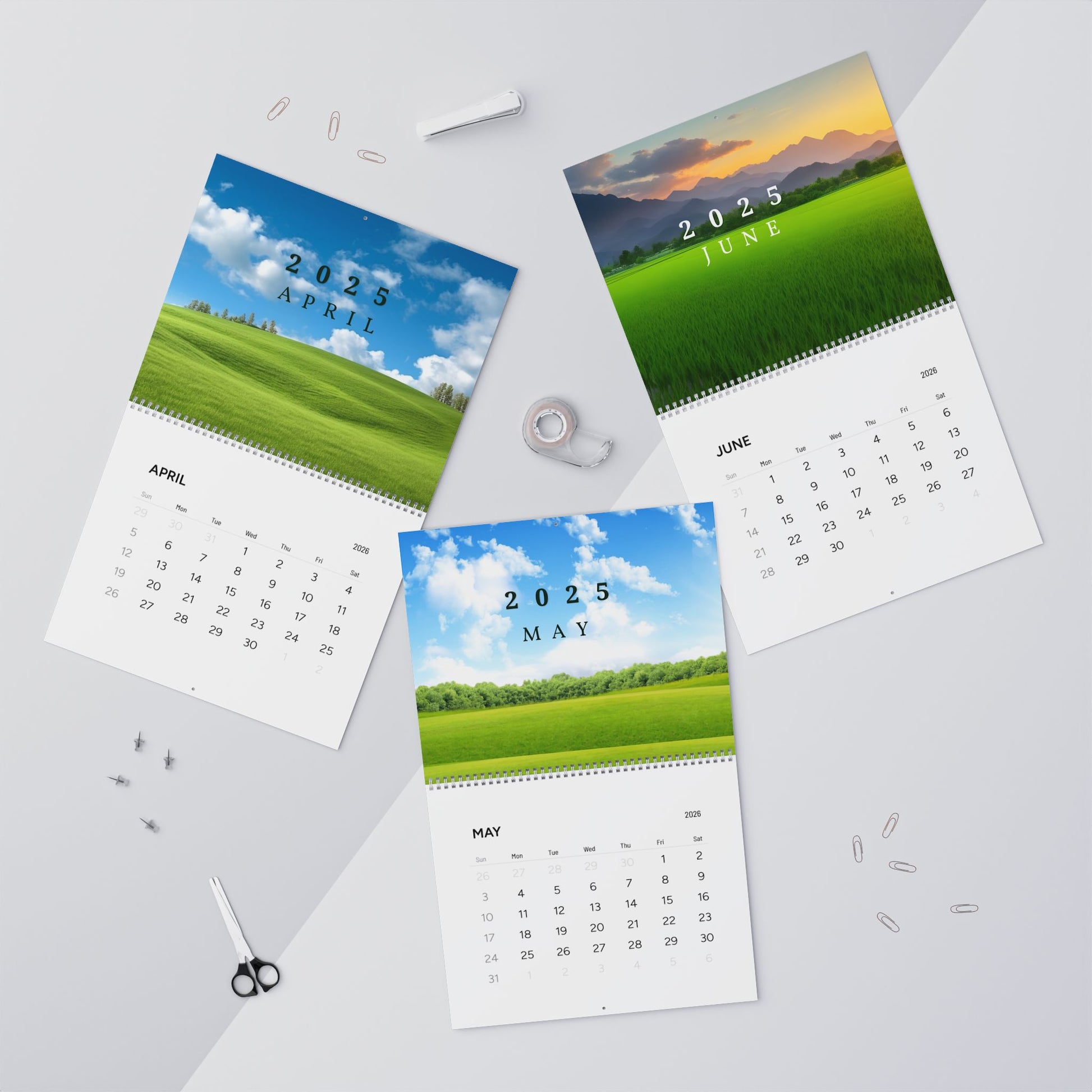 Nature-Inspired Wall Calendar 2026