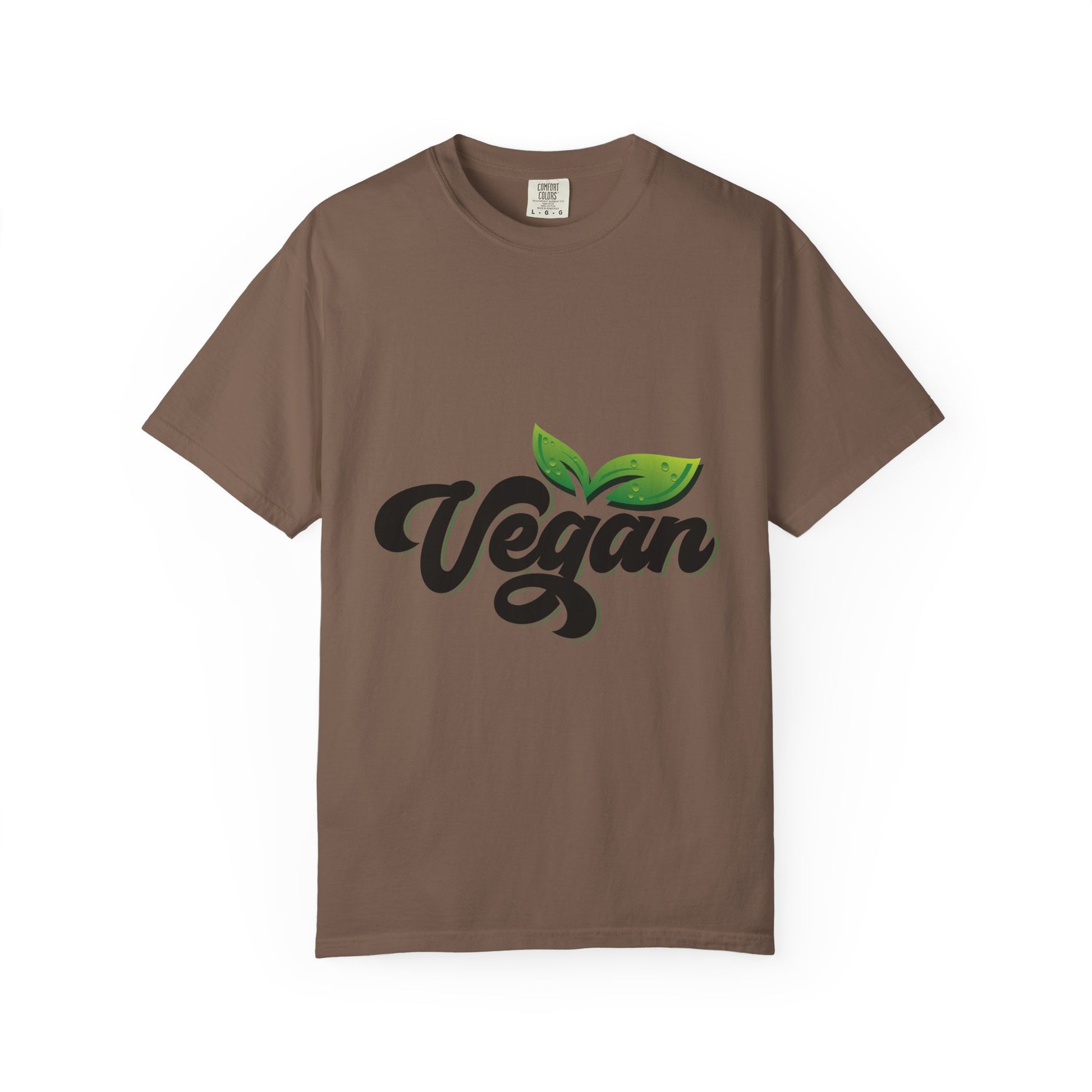 Vegan Garment-Dyed T-shirt, Eco-Friendly Tee, Unisex Plant-Based Shirt