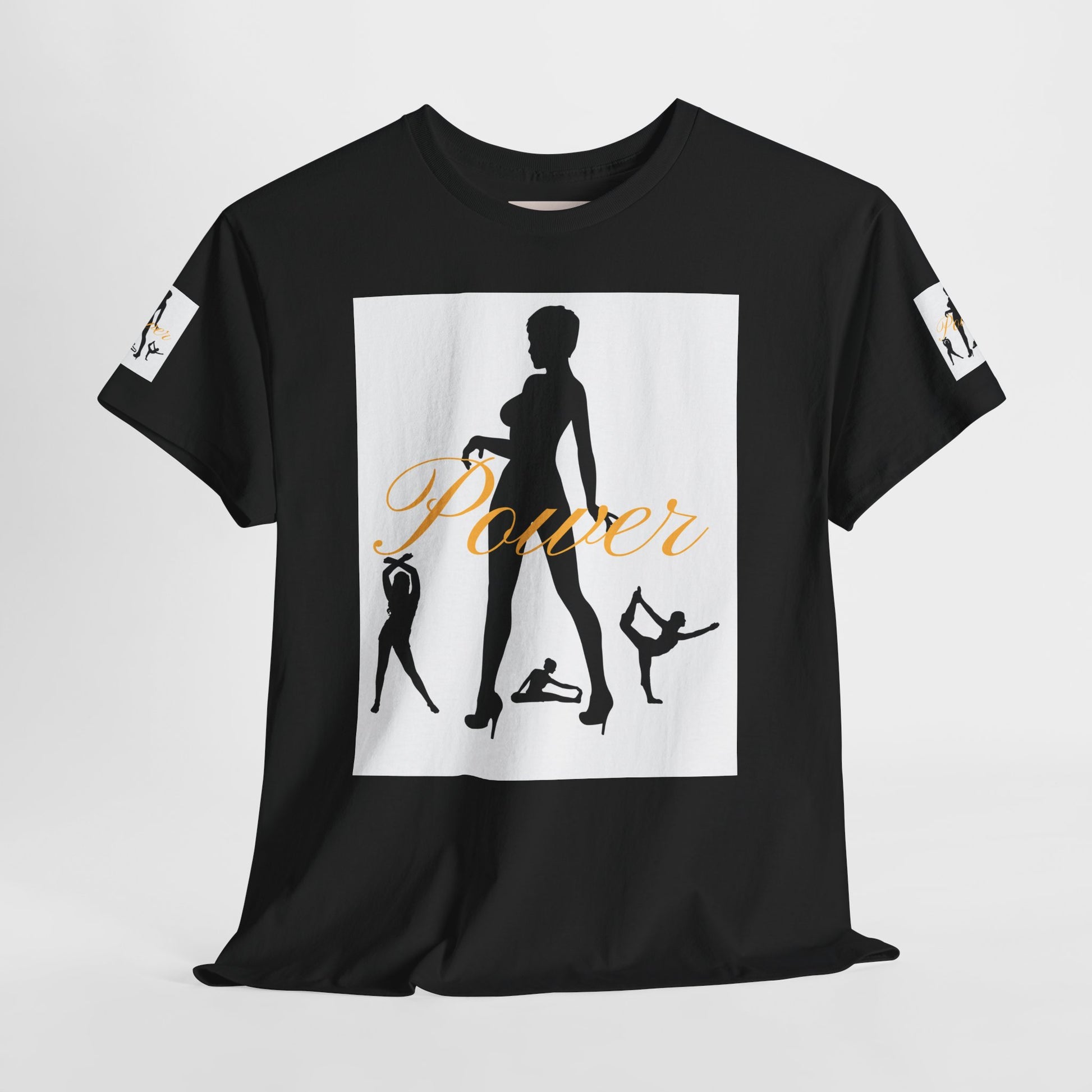 Power Silhouette Tee — Empowerment Graphic T‑Shirt