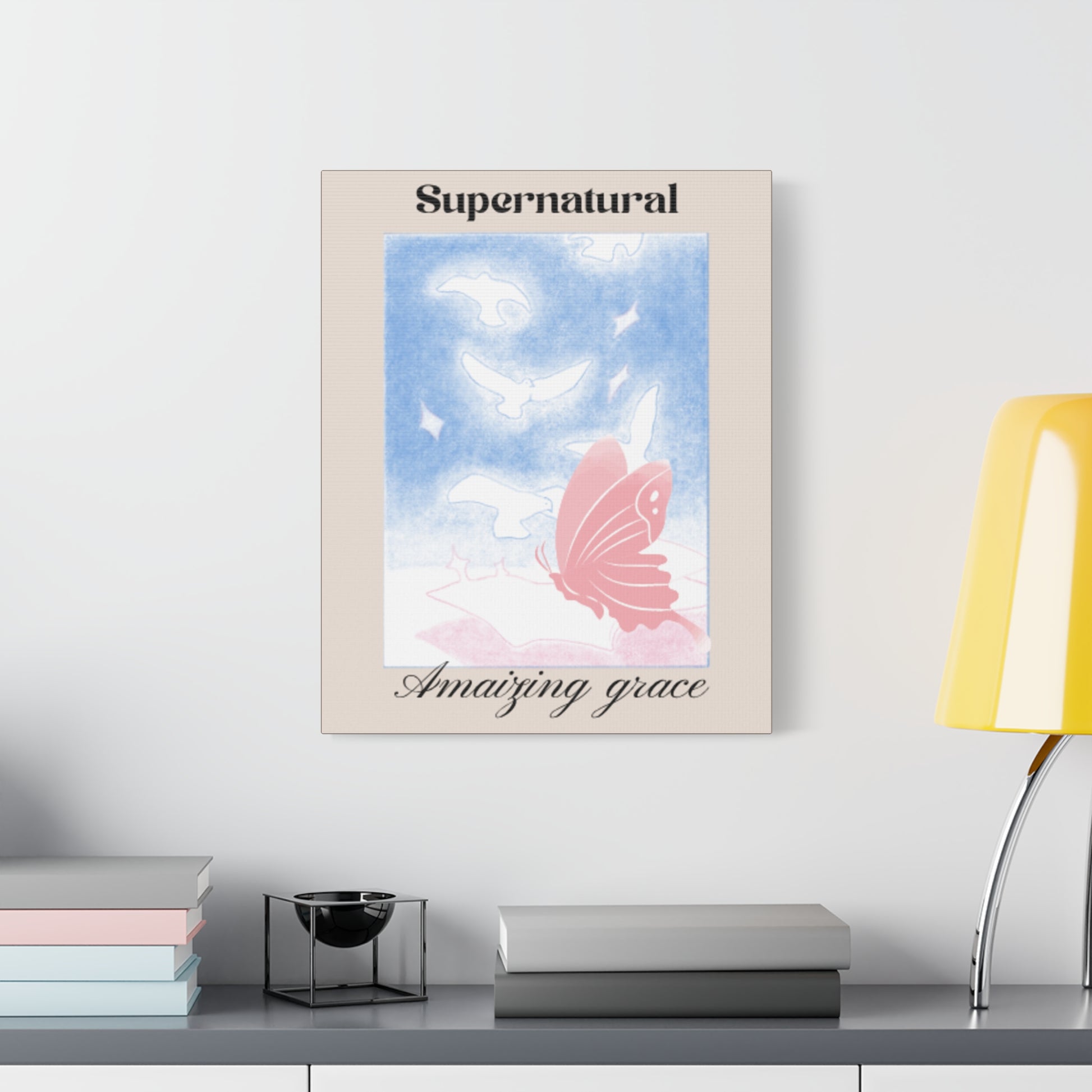 Spiritual Wall Art with Inspirational Quote