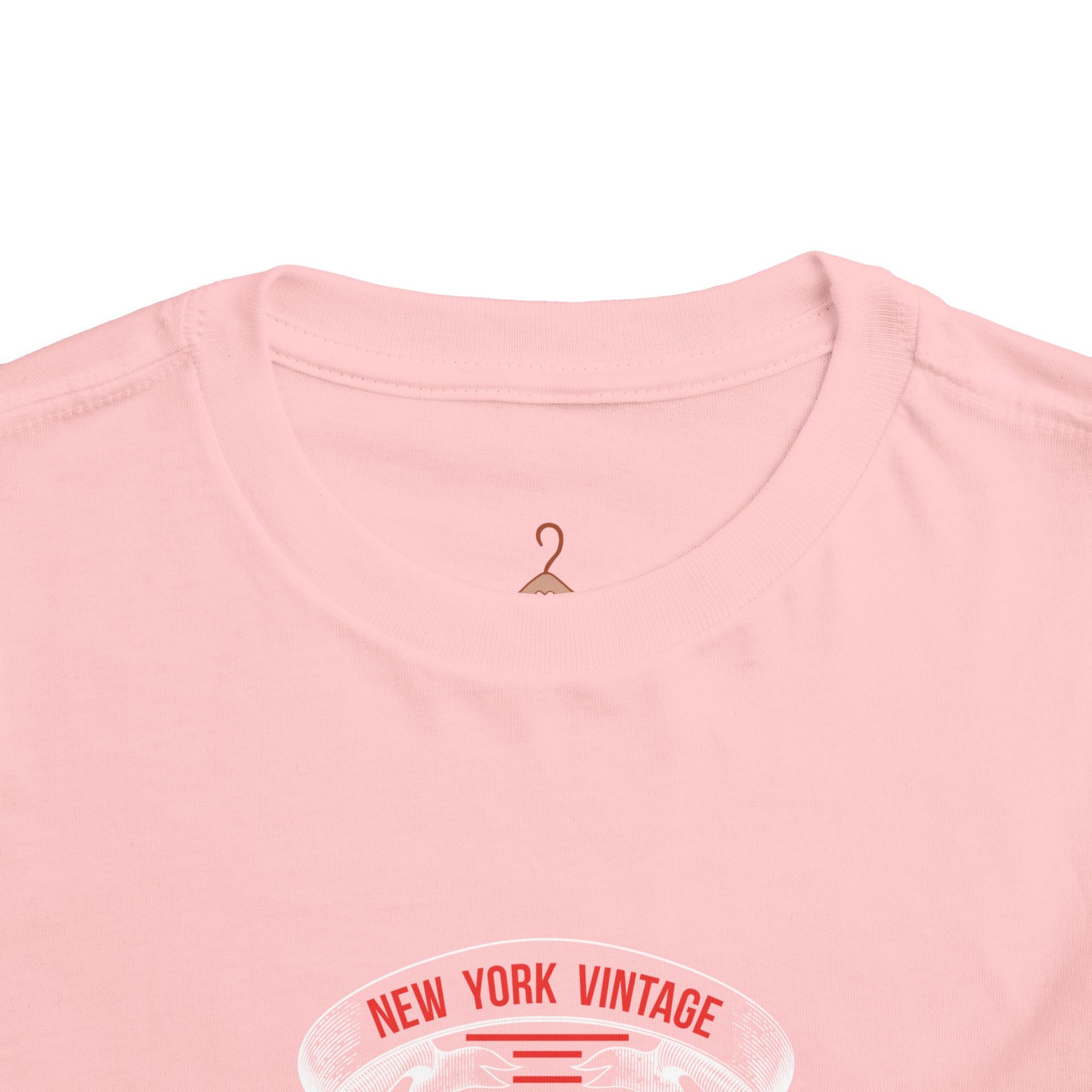 Toddler Tee — "New York Vintage" Retro Microphone Graphic