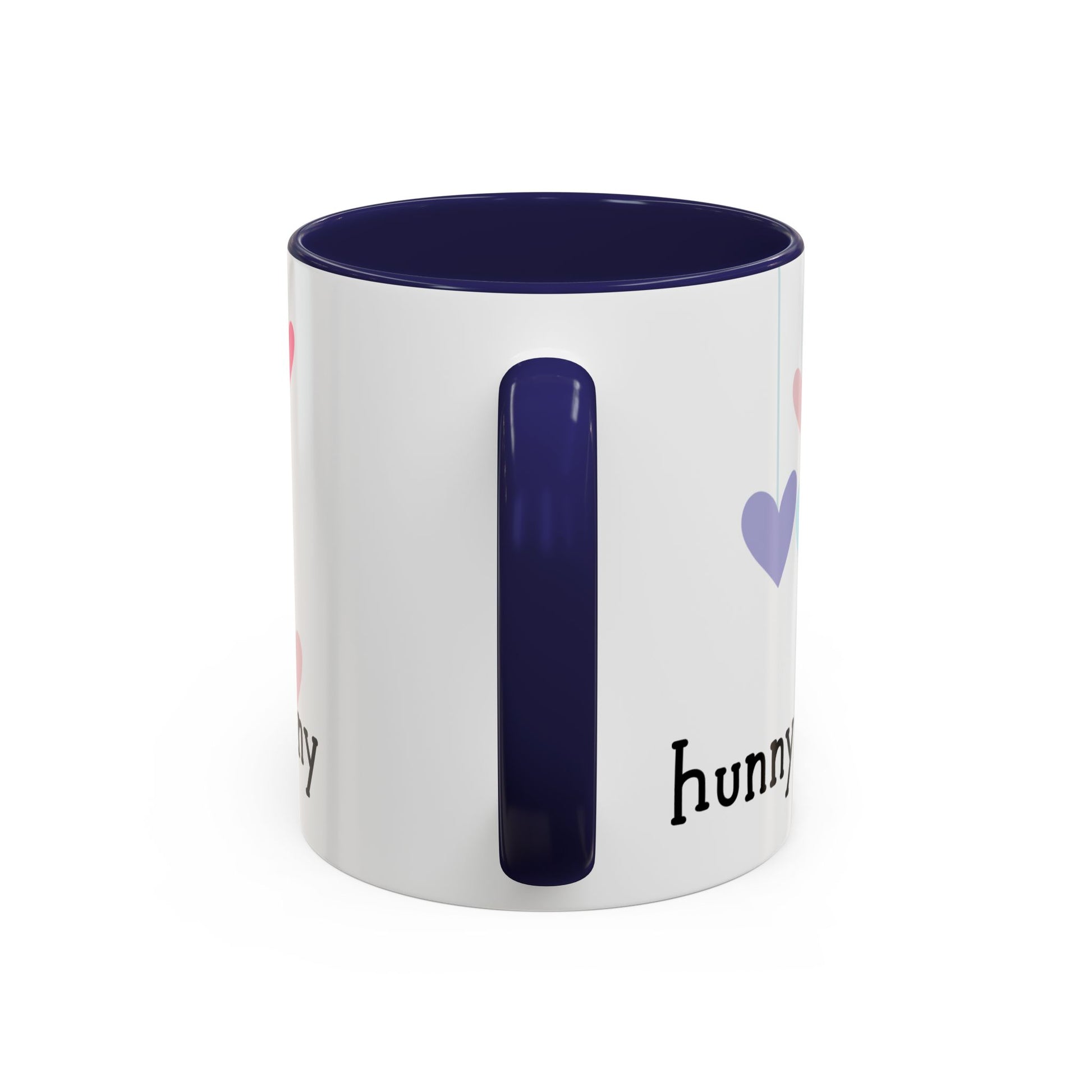 Cute Heart Hanging Accent Coffee Mug for Bunny Lovers