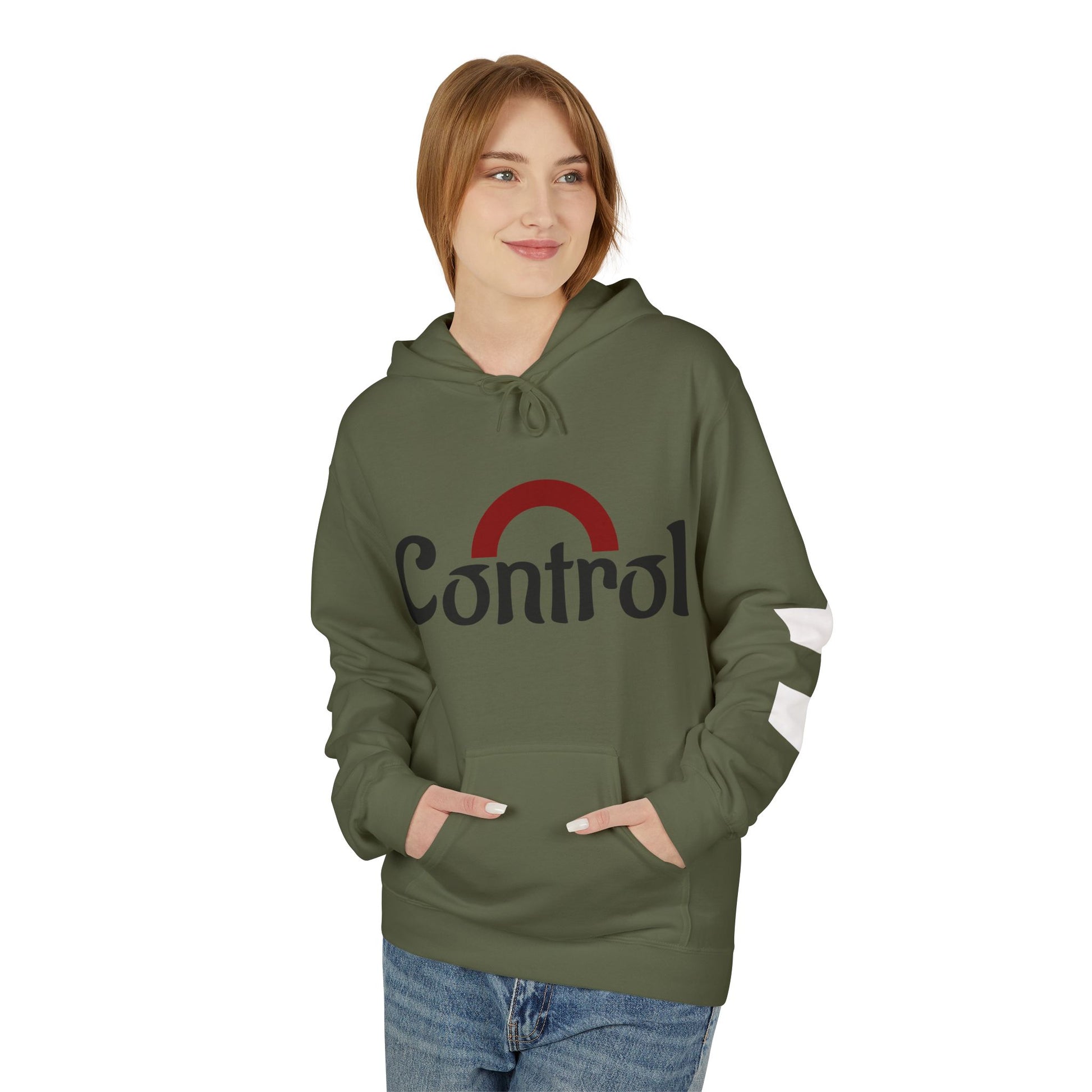 Control Graphic Unisex Fleece Hoodie | Cozy Streetwear