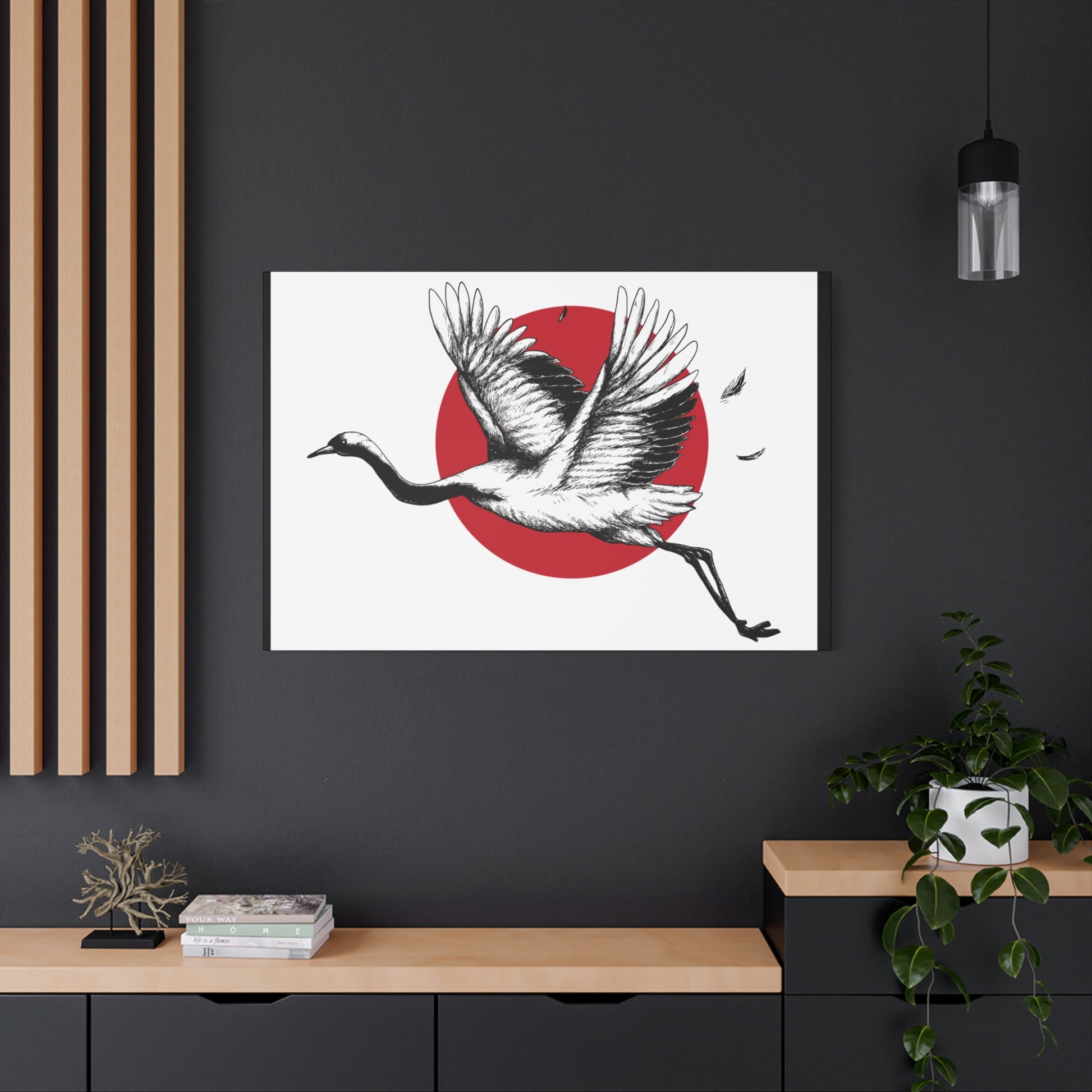 Swan Art Canvas