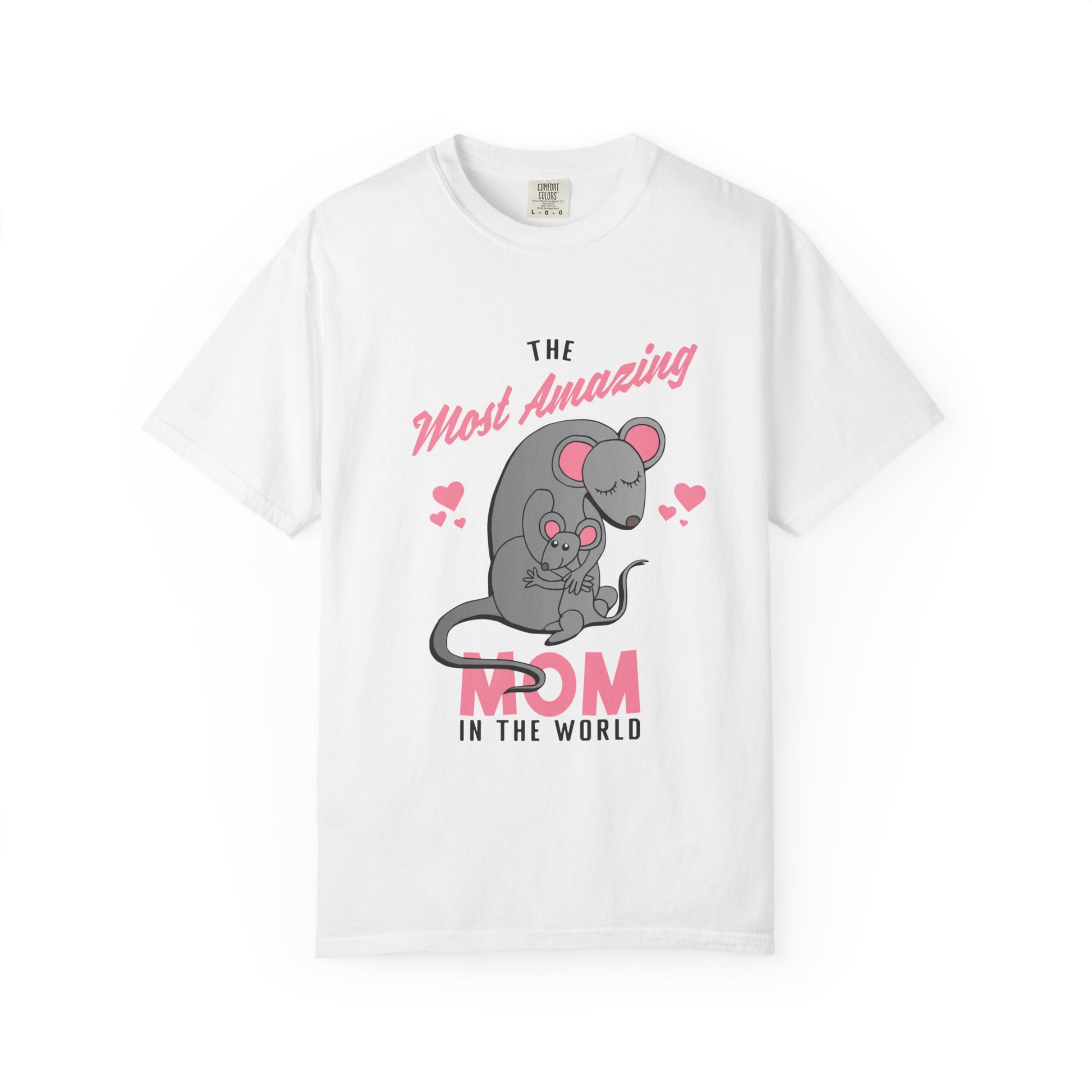 Mom Appreciation T-Shirt, Cute Mouse Mom Tee, Gift for Mother's Day