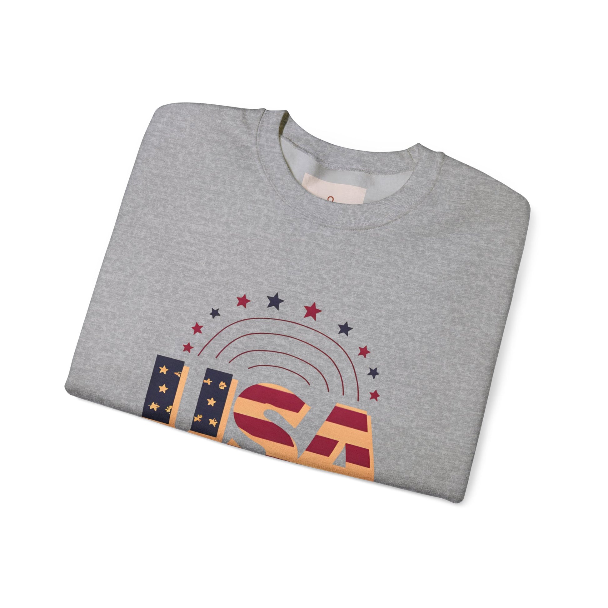 USA Graphic Crewneck Sweatshirt - Unisex Heavy Blend™