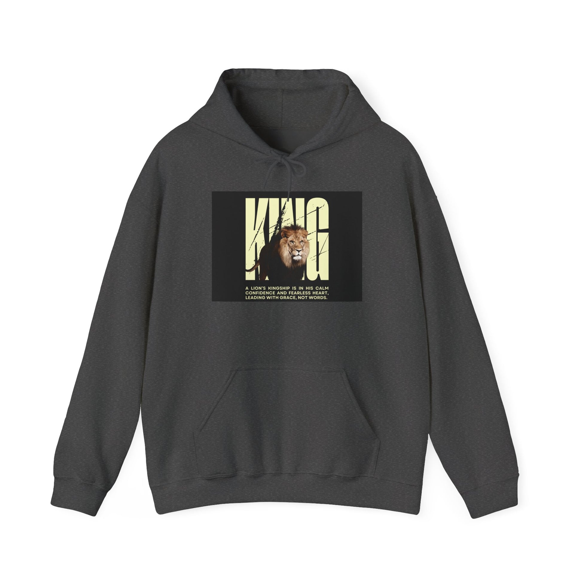 Bold King Hoodie for Empowerment Enthusiasts