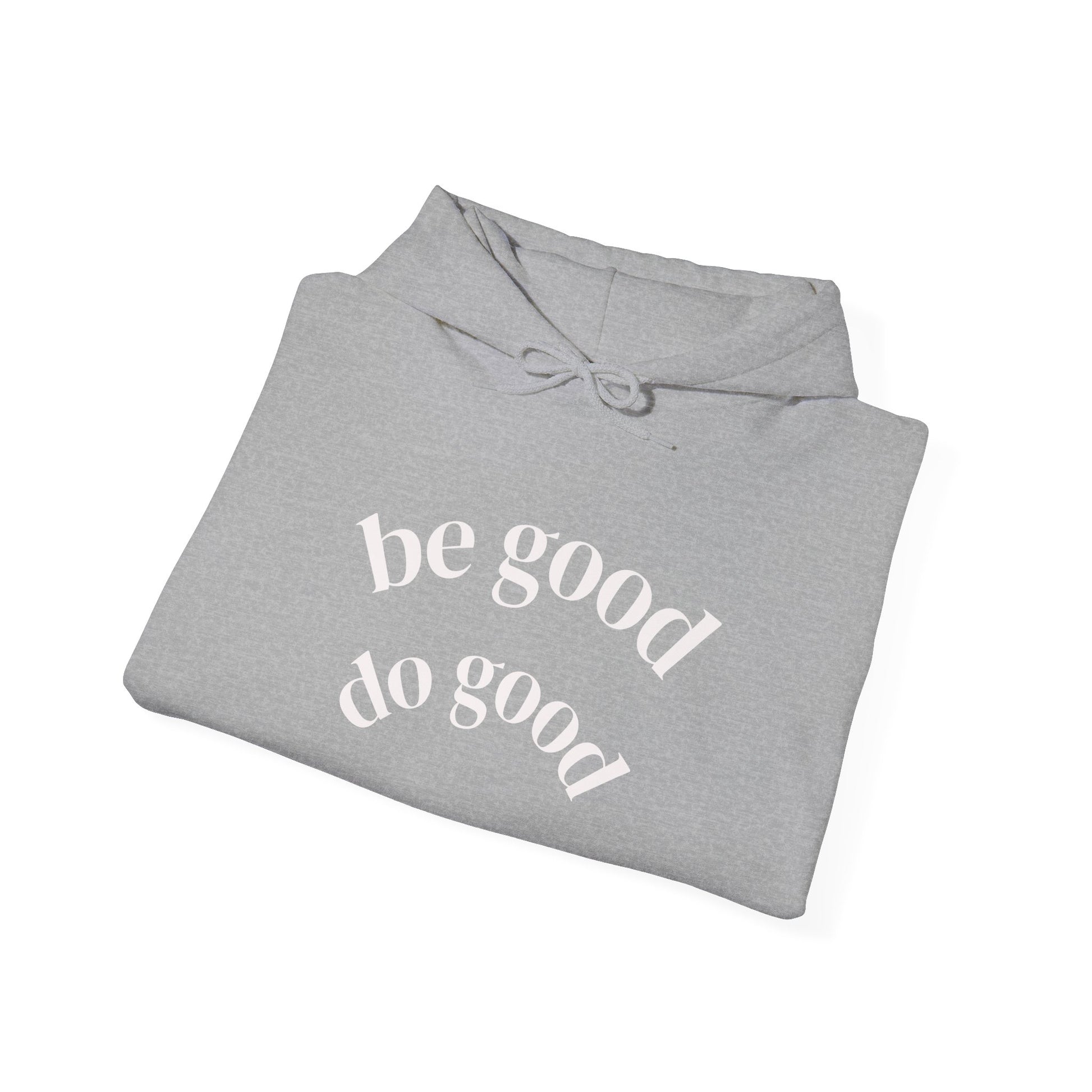 Holiday Inspirational Hoodie: 'Be Good, It's Time for Beer'