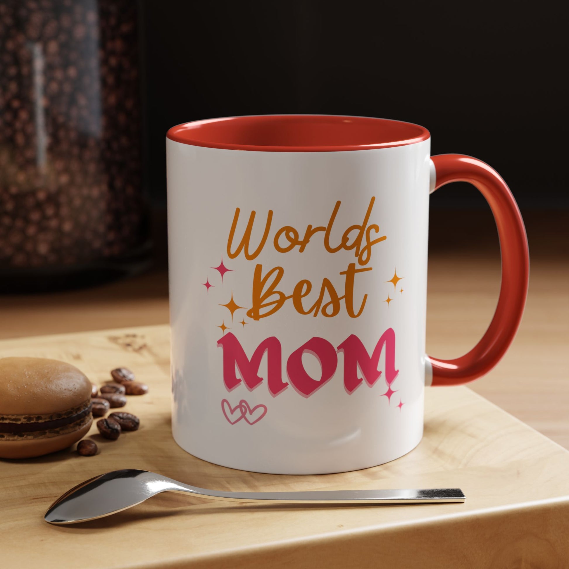 World's Best Mom Coffee Mug, Gift for Mom, Mother's Day Gift, Family Coffee Cup