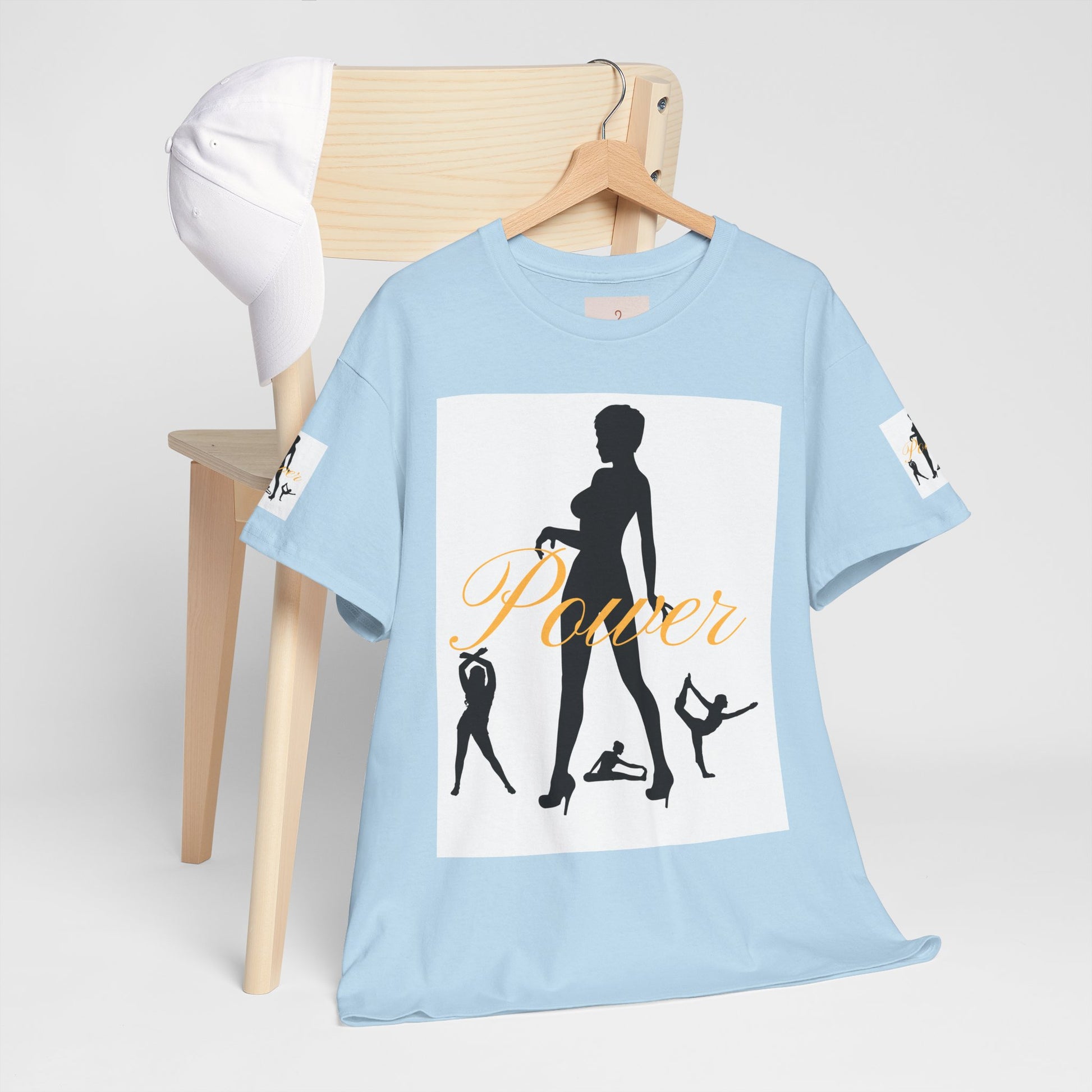 Power Silhouette Tee — Empowerment Graphic T‑Shirt