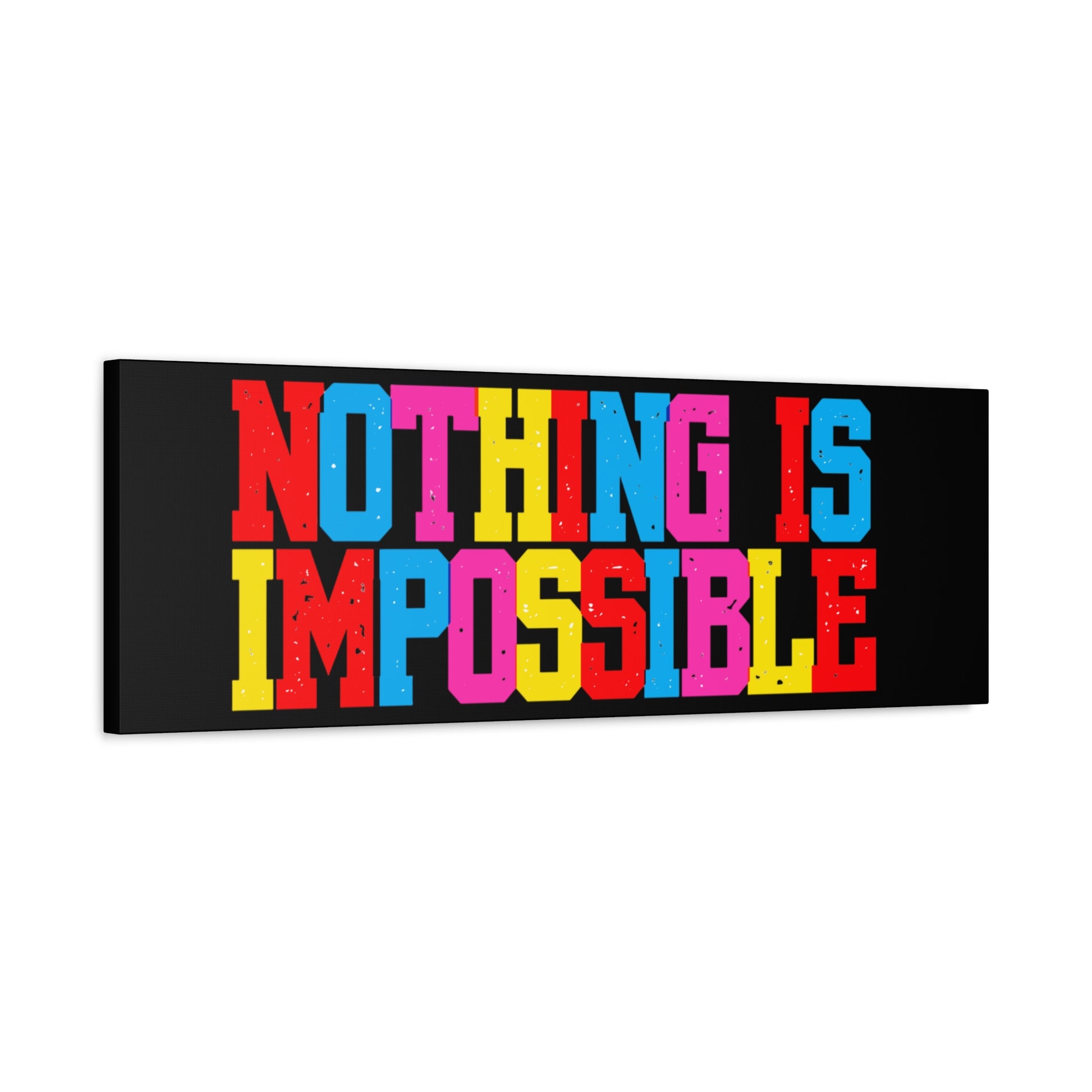 Colorful Motivational Wall Art Canvas, Inspirational Home Decor for Office