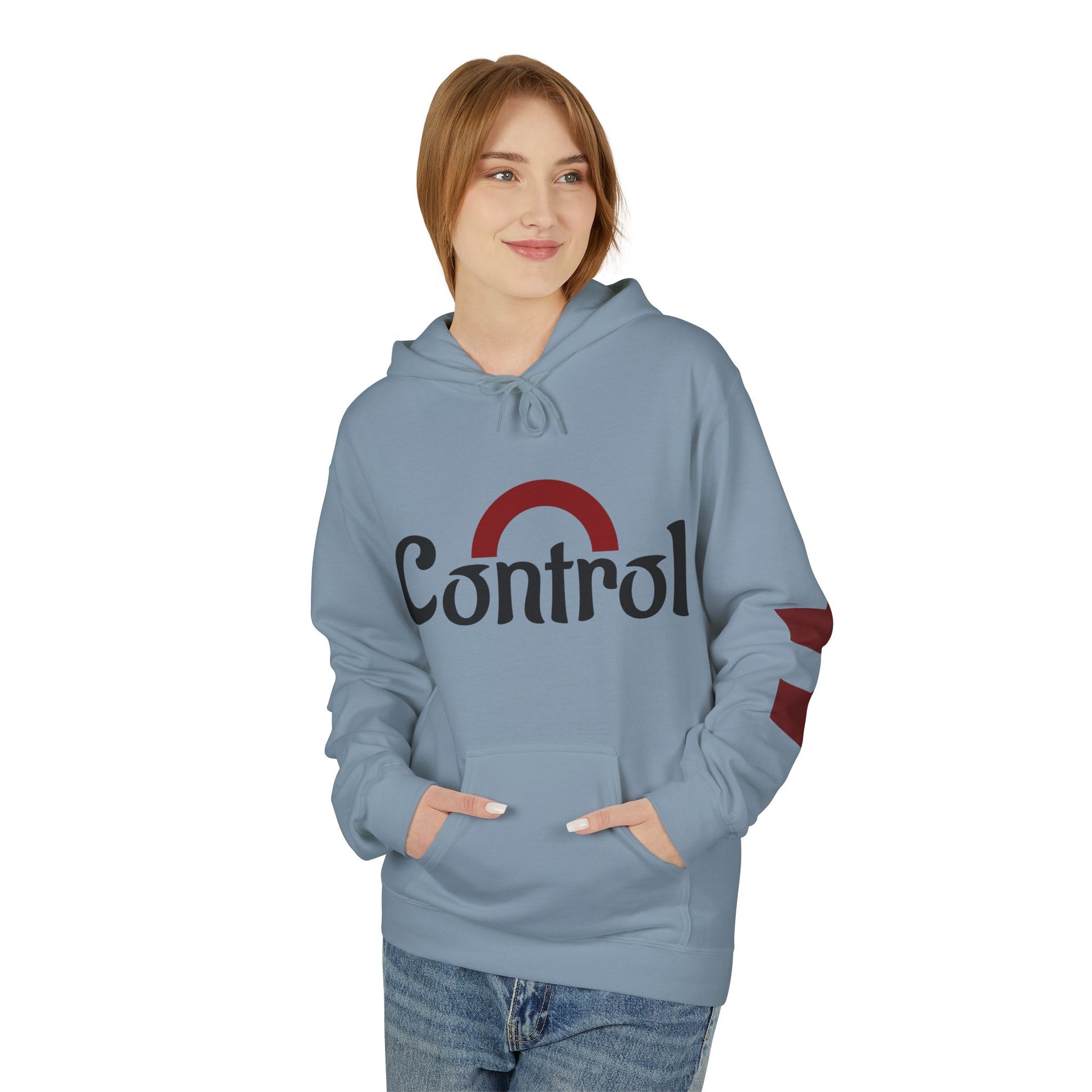 Control Graphic Unisex Fleece Hoodie | Cozy Streetwear