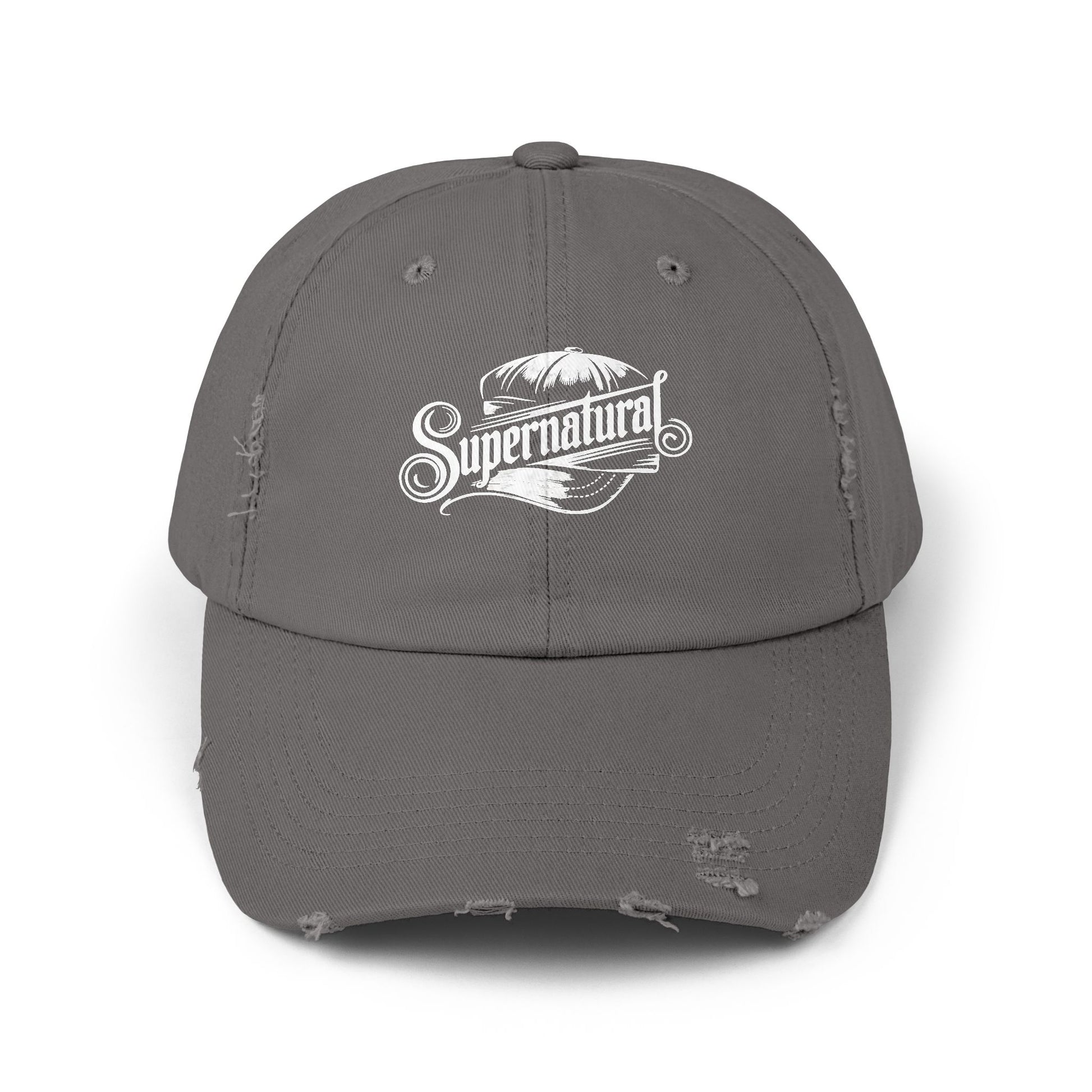 Supernatural Distressed Unisex Cap