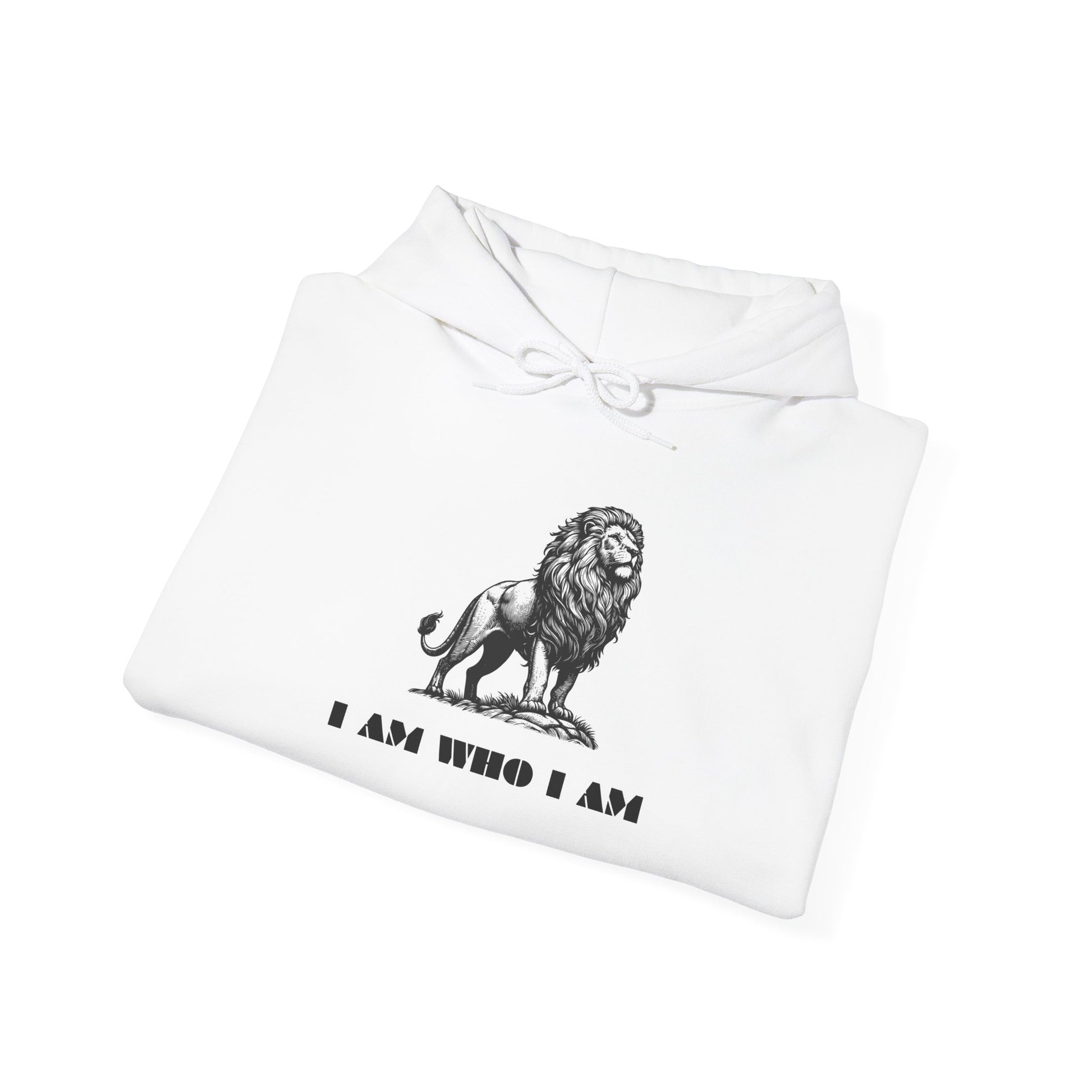 Bold Lion Unisex Hooded Sweatshirt | Inspirational Animal Sweatshirt | Statement Hoodie for Lions Lovers | Perfect Gift for Family