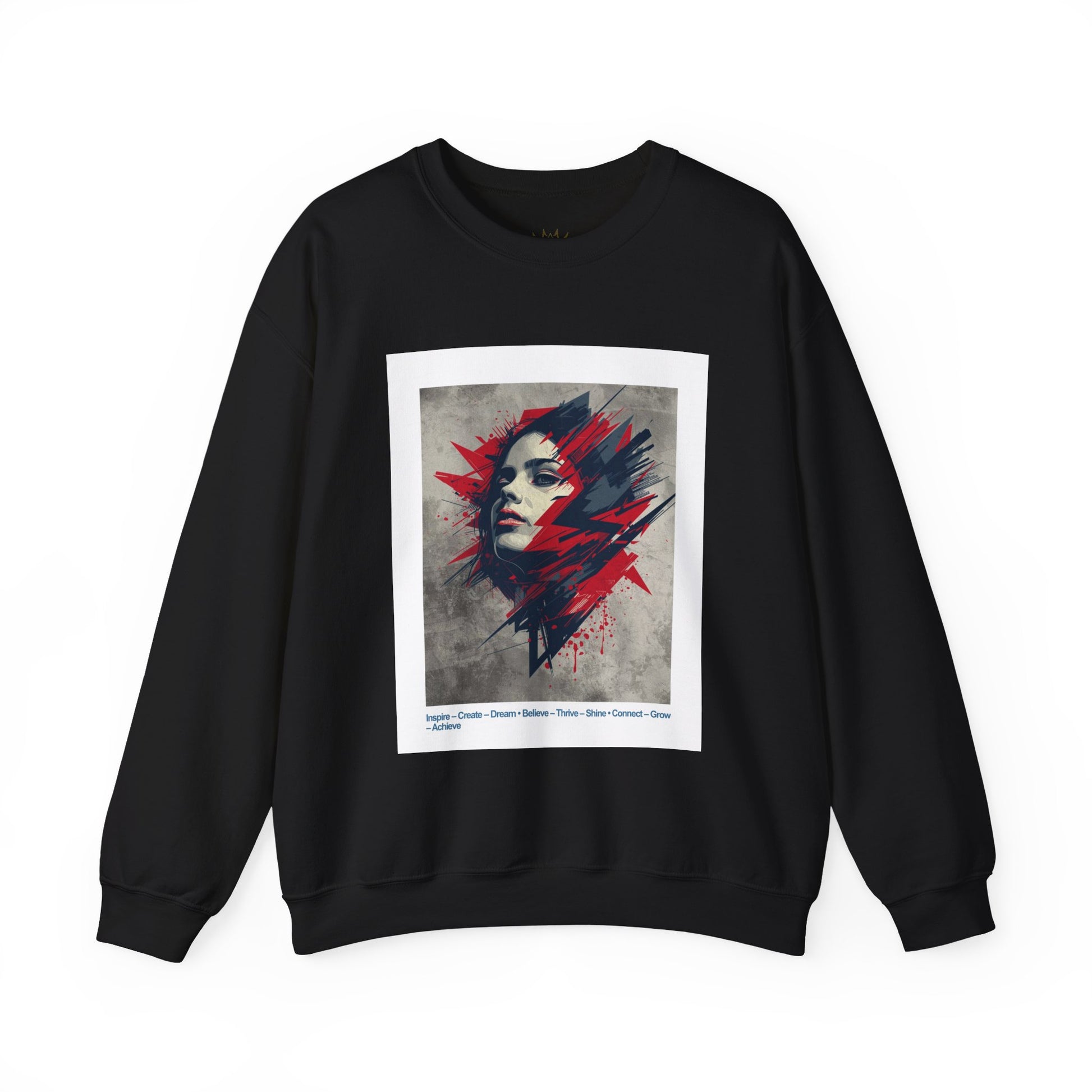 Artistic Graphic Crewneck Sweatshirt - Unisex | Bold Statement Design