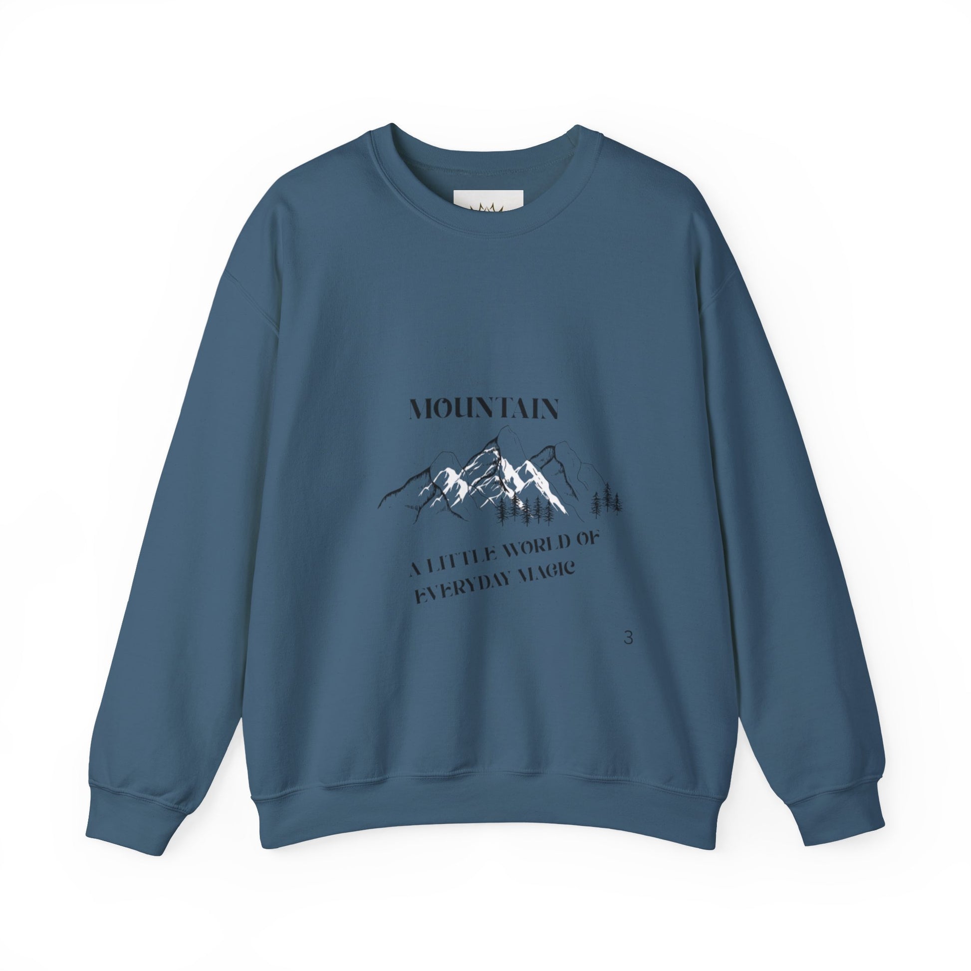 Mountain Vibes Crewneck Sweatshirt, Everyday Magic