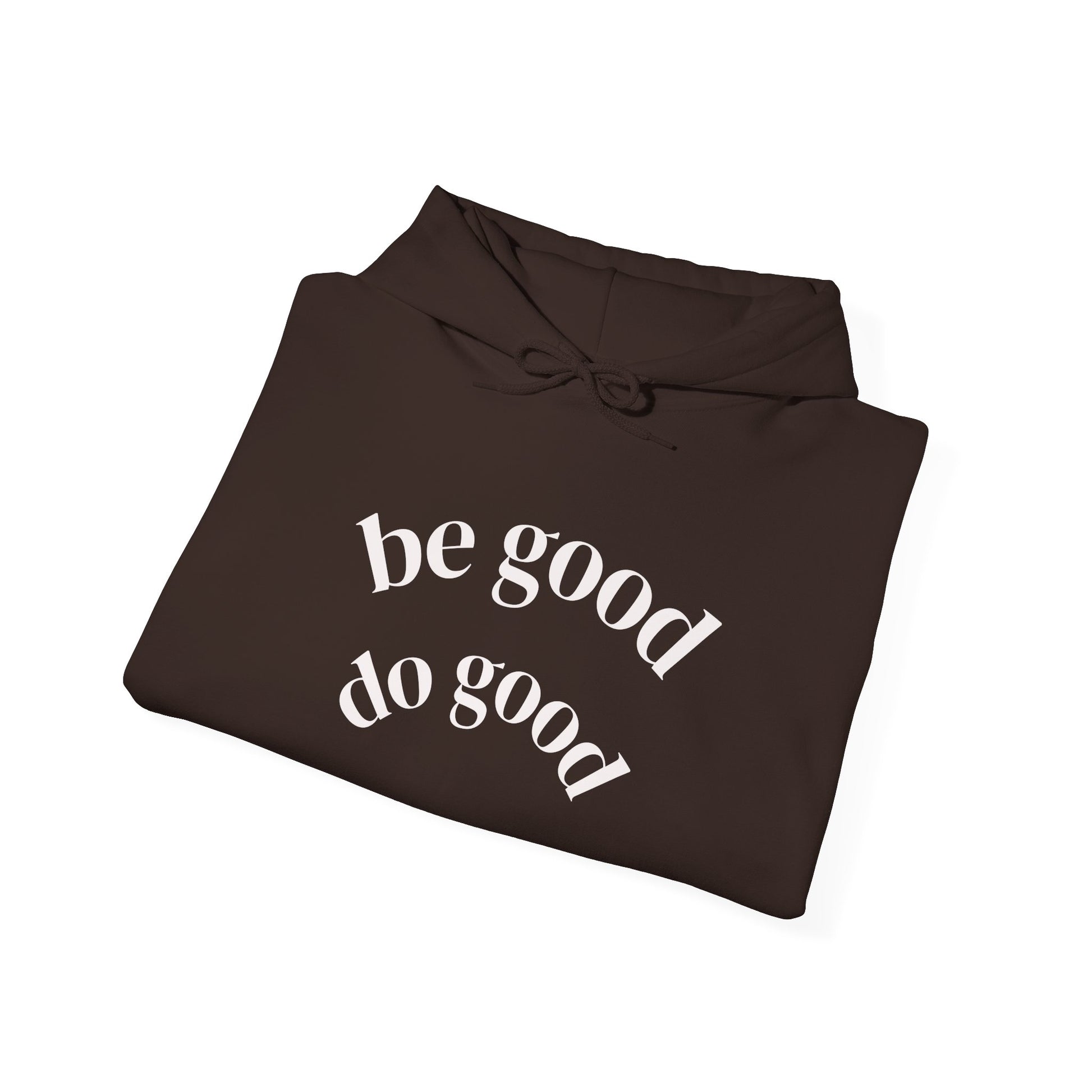 Holiday Inspirational Hoodie: 'Be Good, It's Time for Beer'