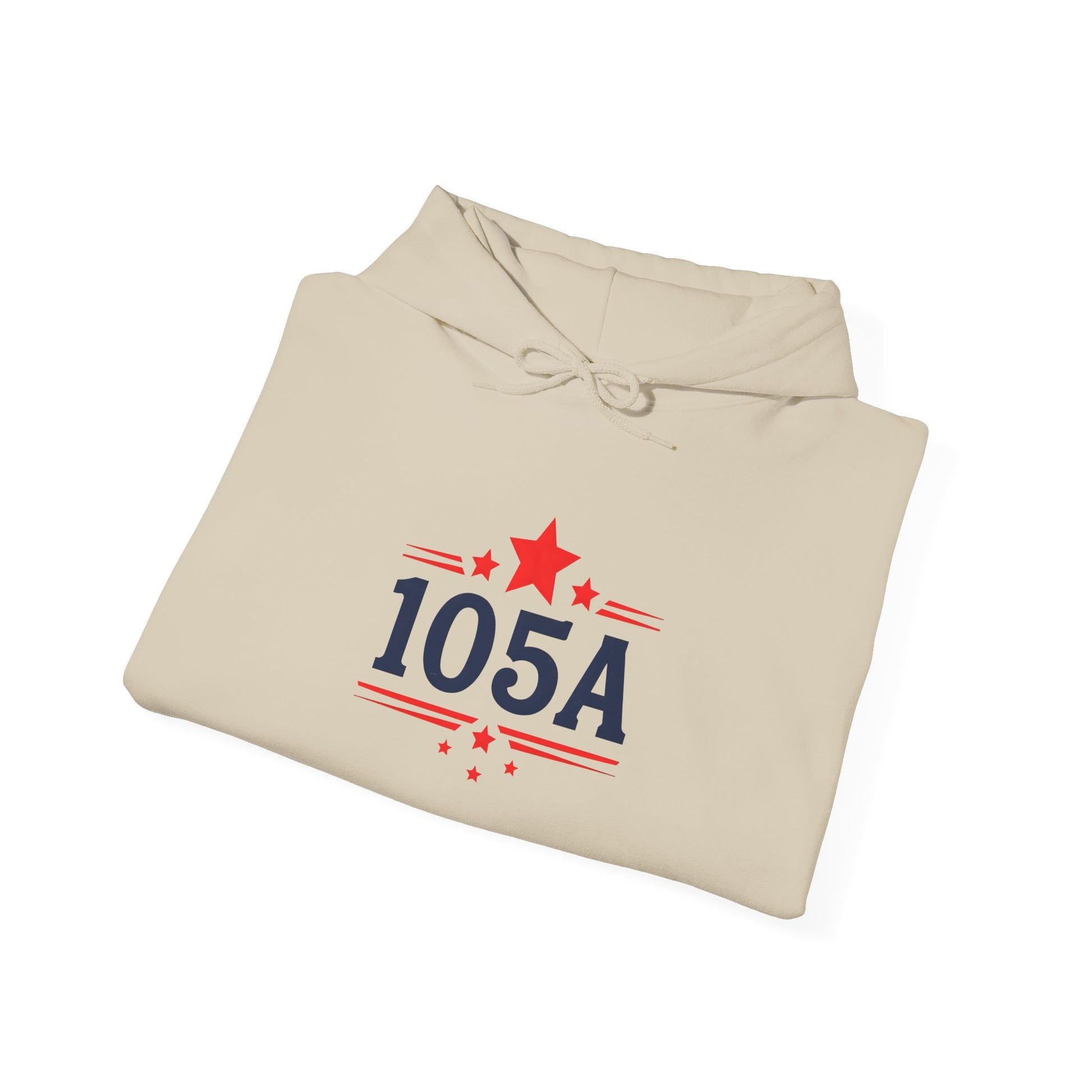 105A Stars Unisex Hooded Sweatshirt