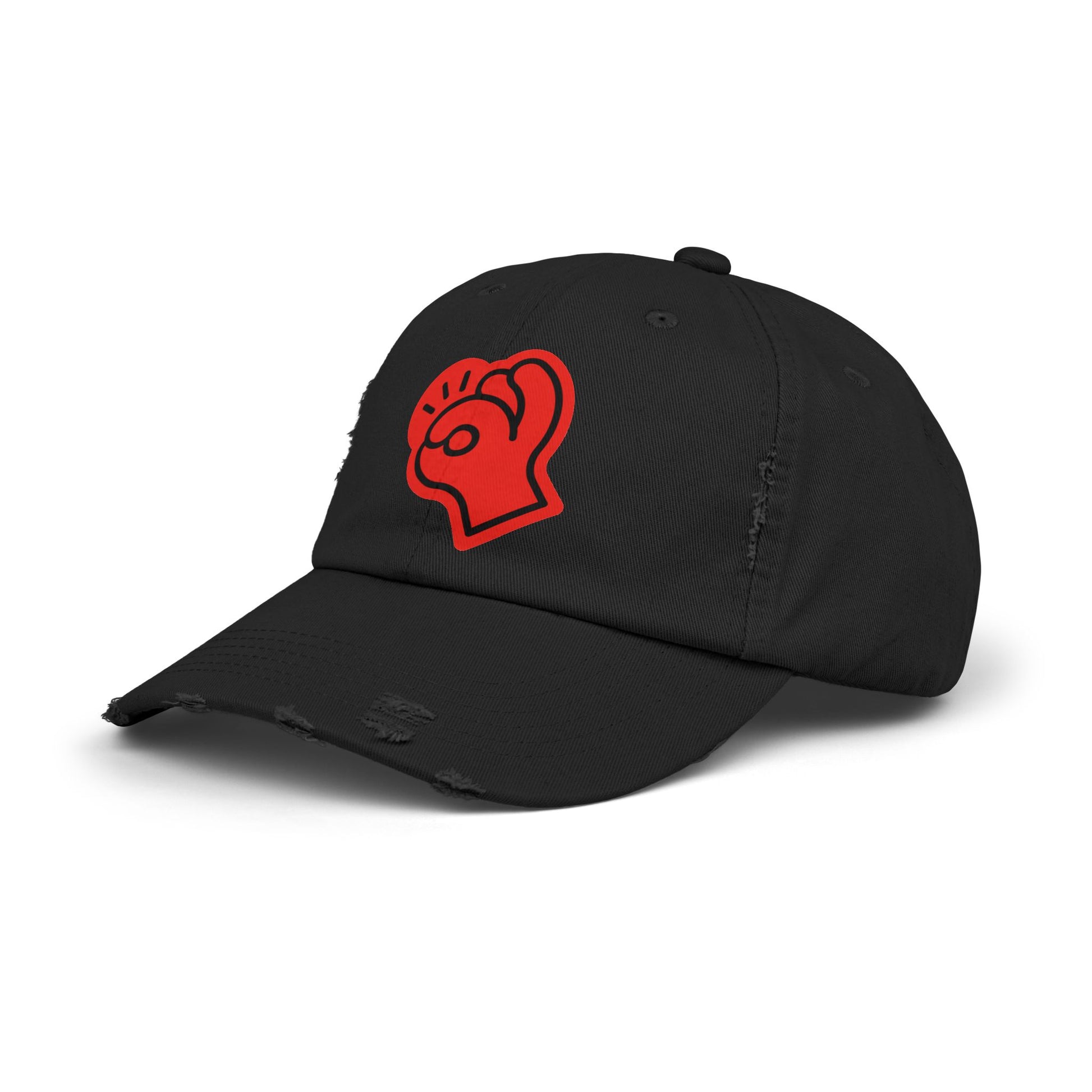 Bold Statement Unisex Distressed Cap, Fashion Accessories, Streetwear Hat, Summer Gift, Trendy Caps
