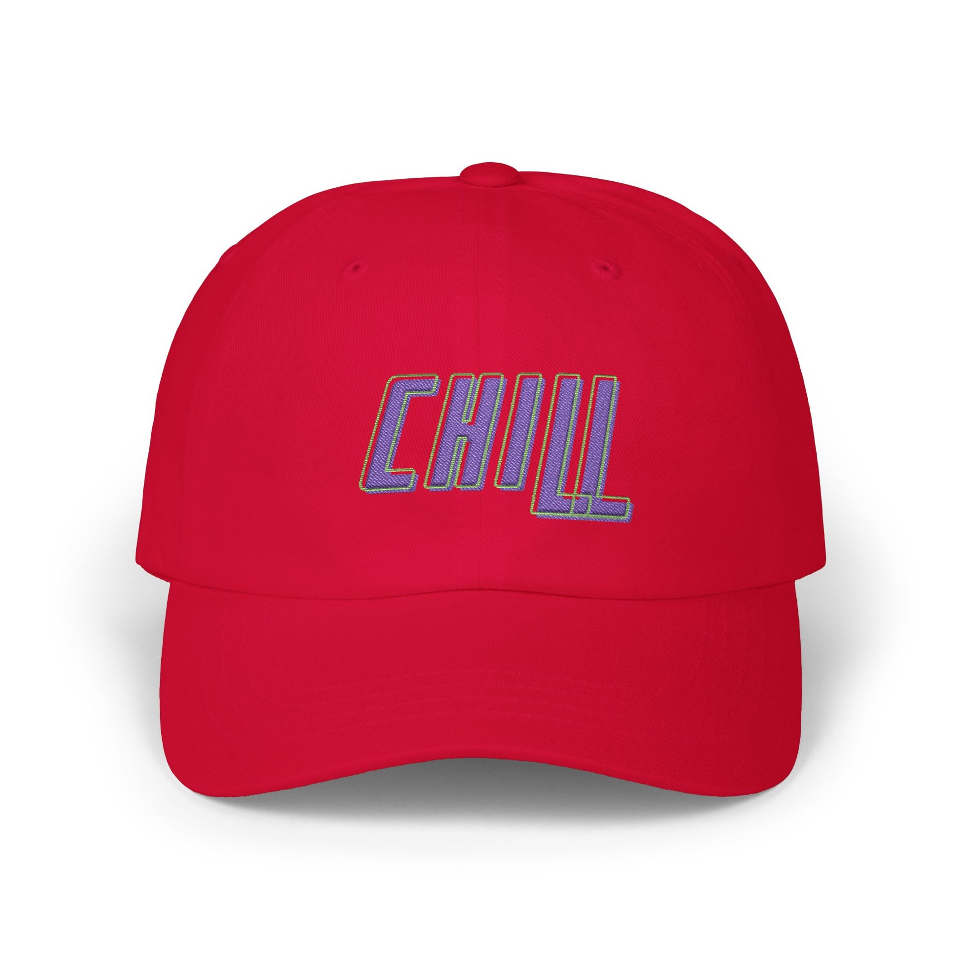 Chill Embroidered Dad Cap