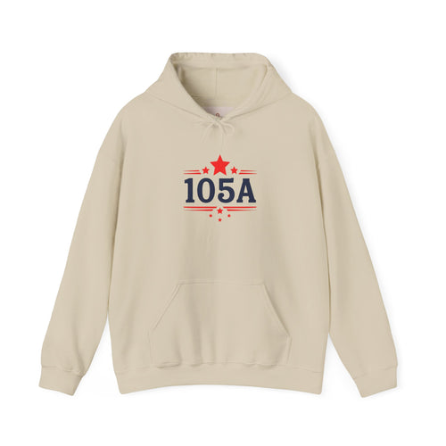 105A Stars Unisex Hooded Sweatshirt