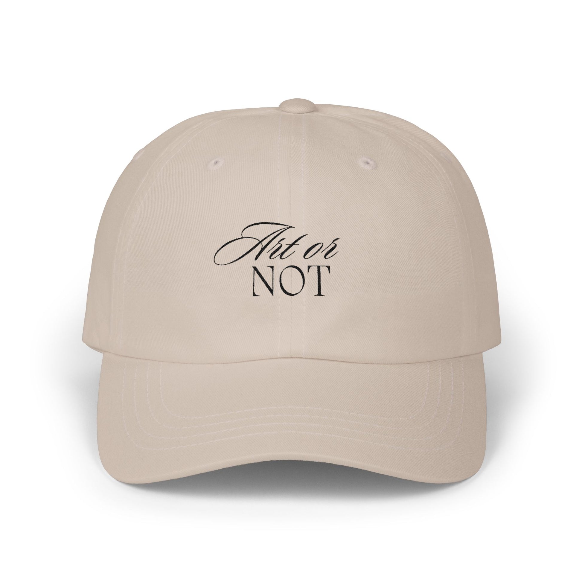 Classic Dad Cap – 'Hot or Not' Embroidered Baseball Hat