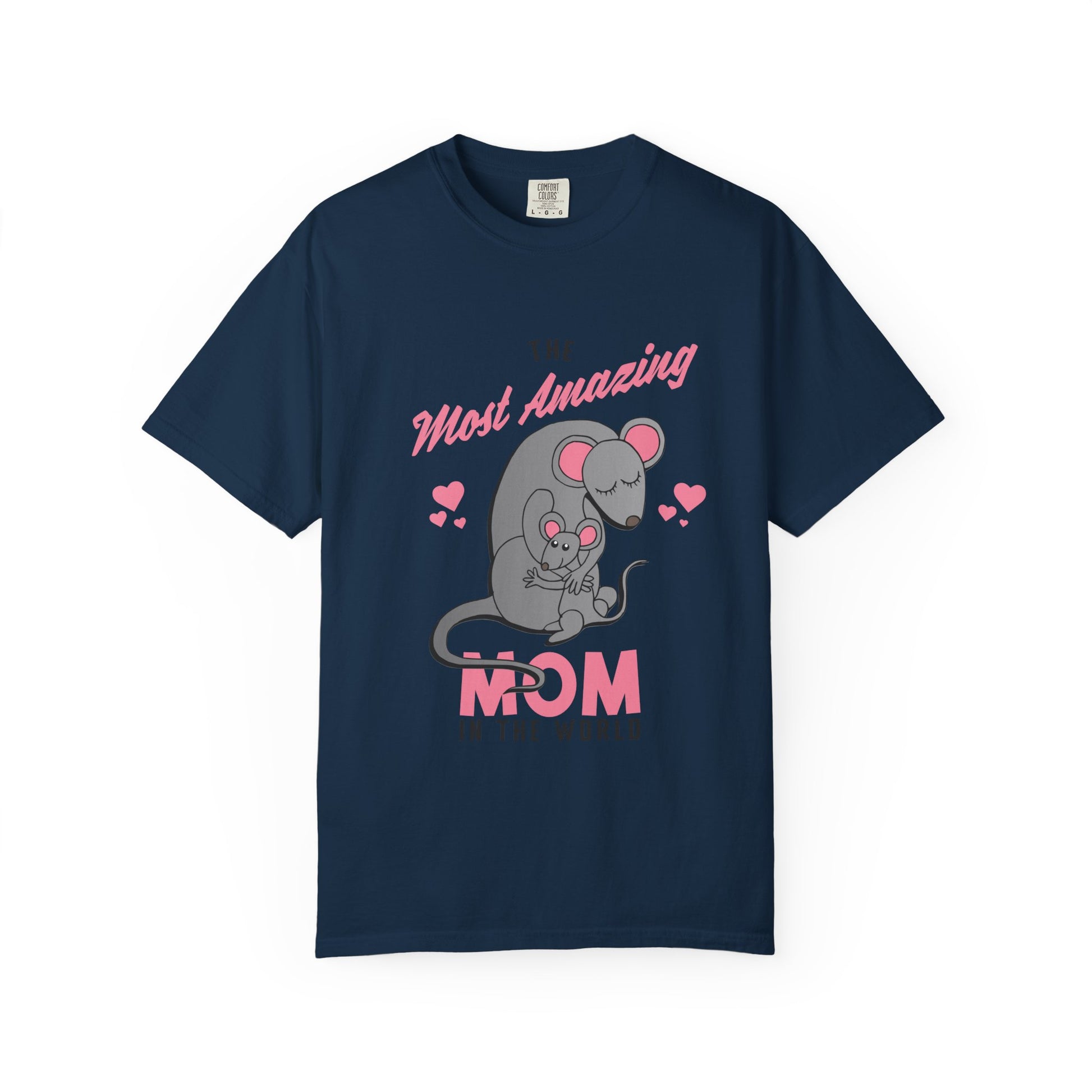 Mom Appreciation T-Shirt, Cute Mouse Mom Tee, Gift for Mother's Day