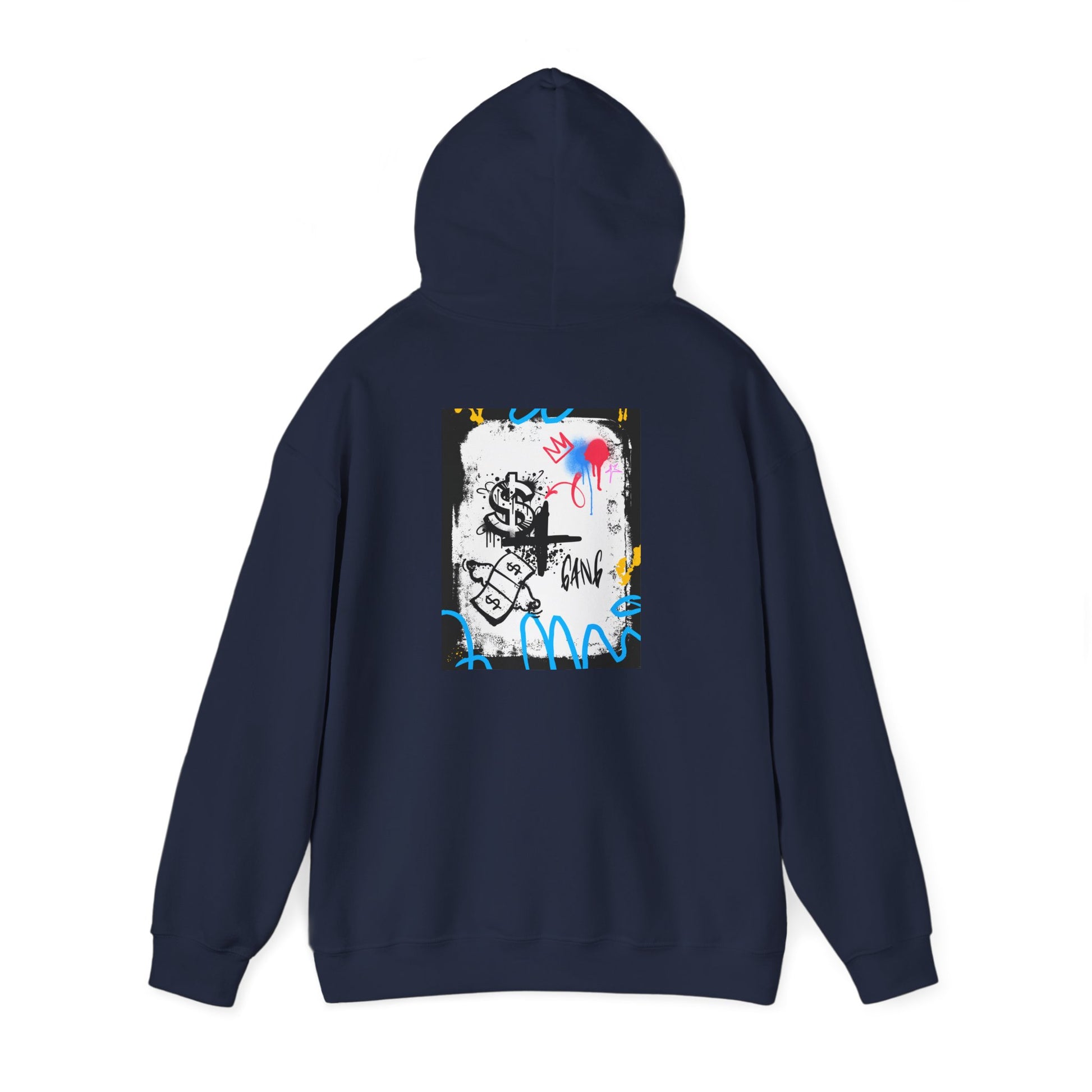 Street Art Inspired Unisex Hoodie, Graphic Sweatshirt, Urban Fashion Wear