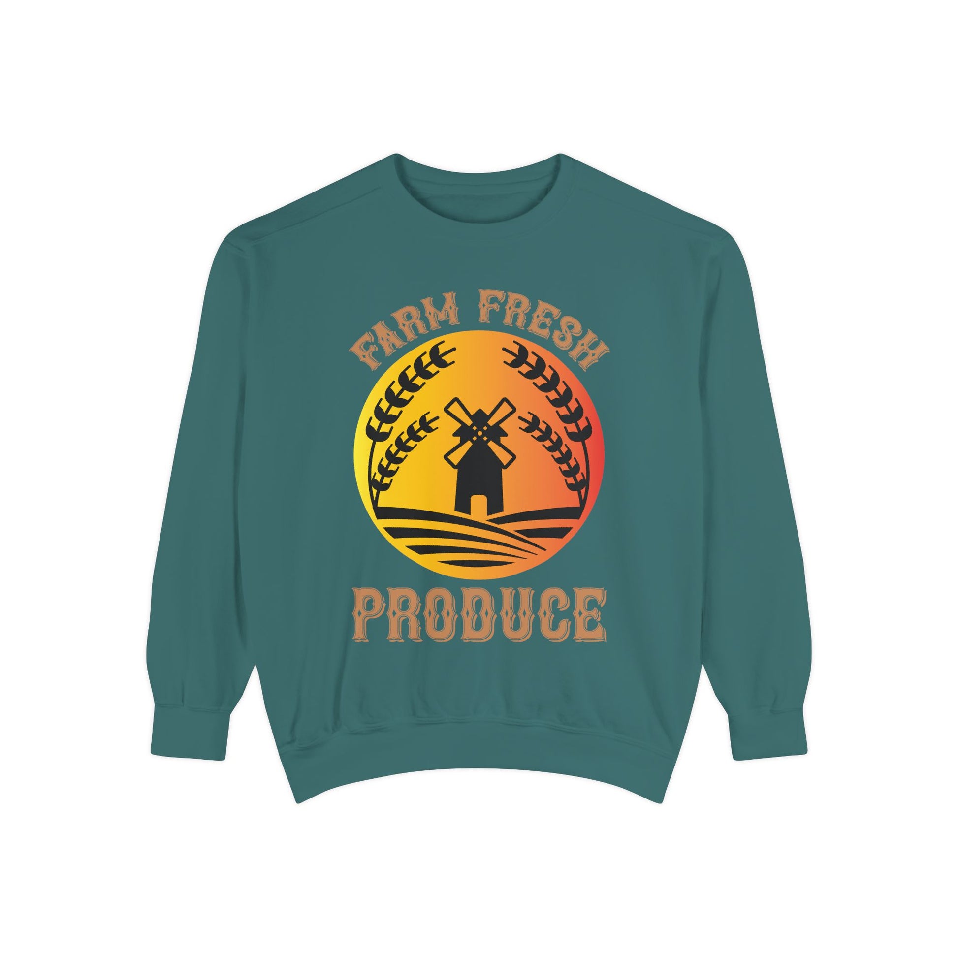 Fall Fresh Produce Sweatshirt — Vintage Farm Harvest Crewneck