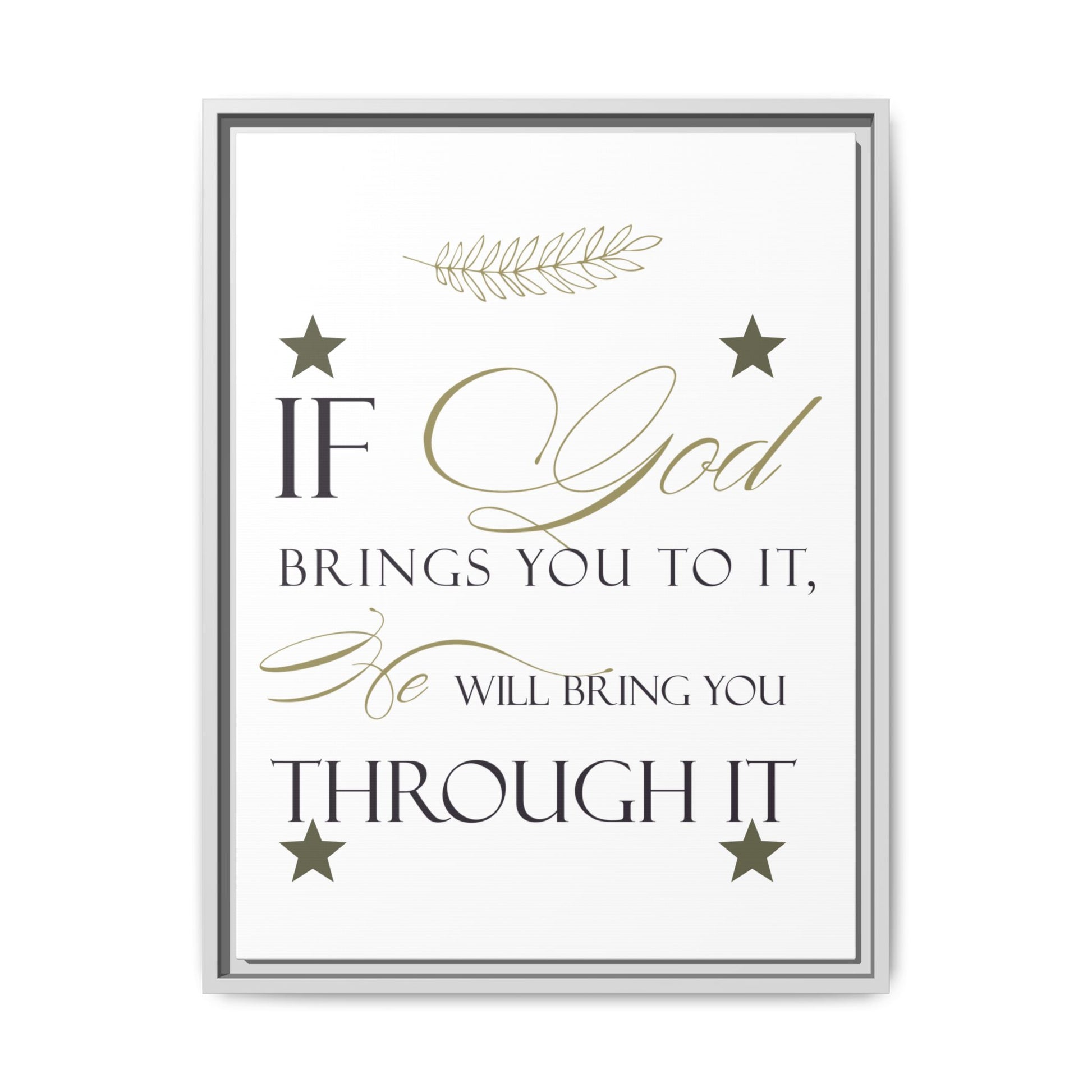 Inspirational Wall Art, Motivational Print, Home Decor, Faith-Based Gift, God Quote Poster