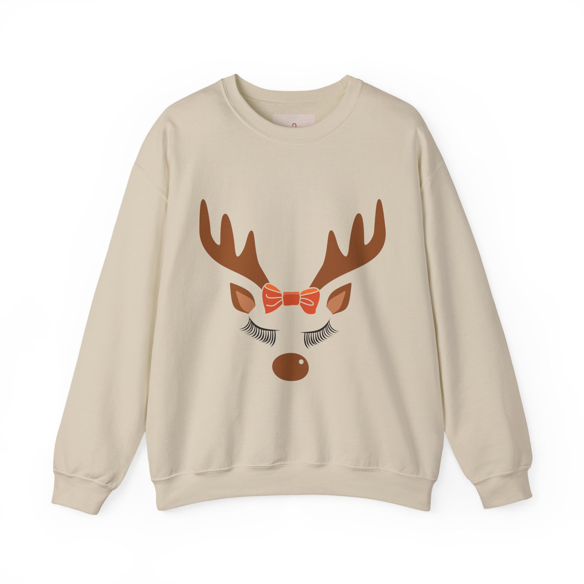Festive Reindeer Crewneck Sweatshirt