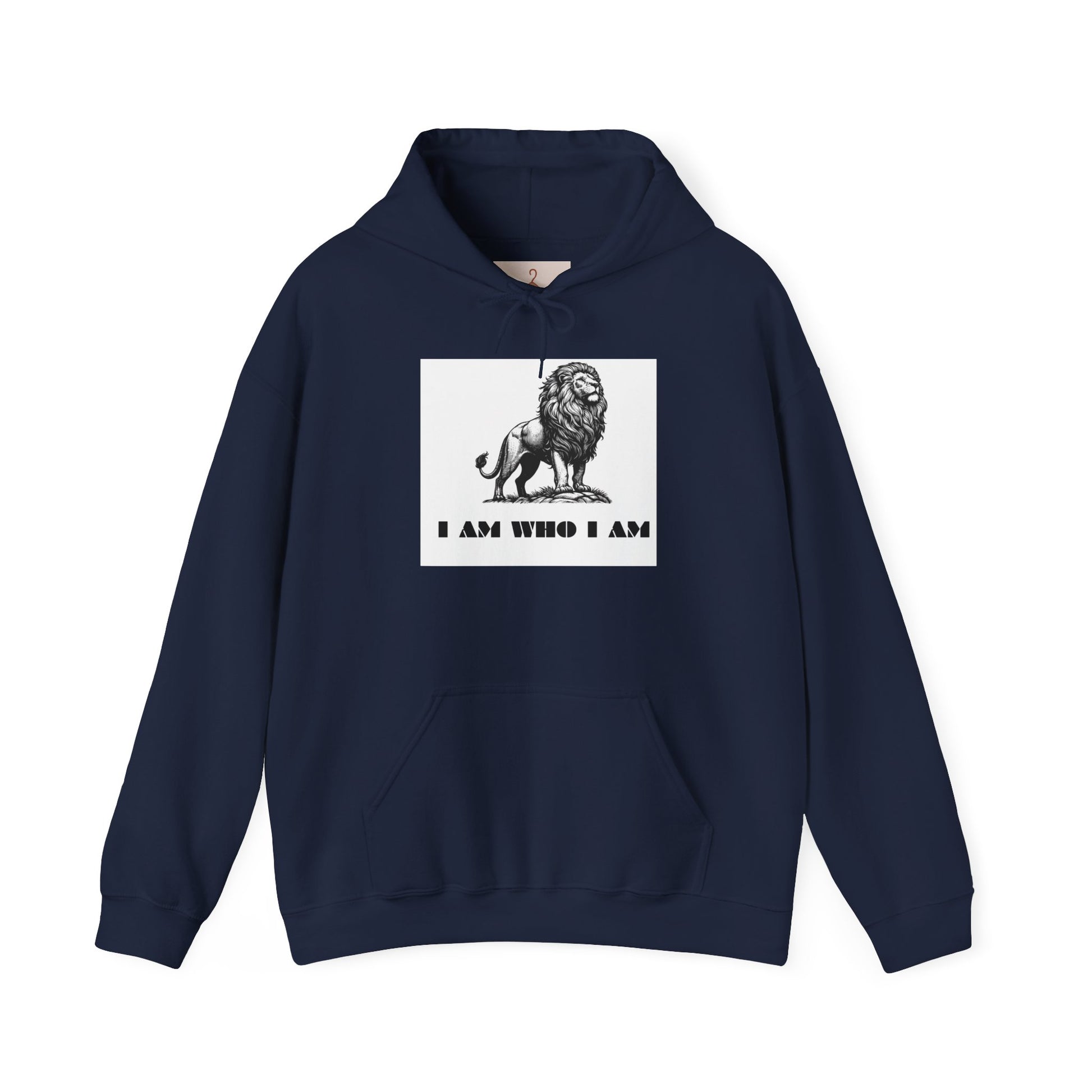 Bold Lion Unisex Hooded Sweatshirt | Inspirational Animal Sweatshirt | Statement Hoodie for Lions Lovers | Perfect Gift for Family