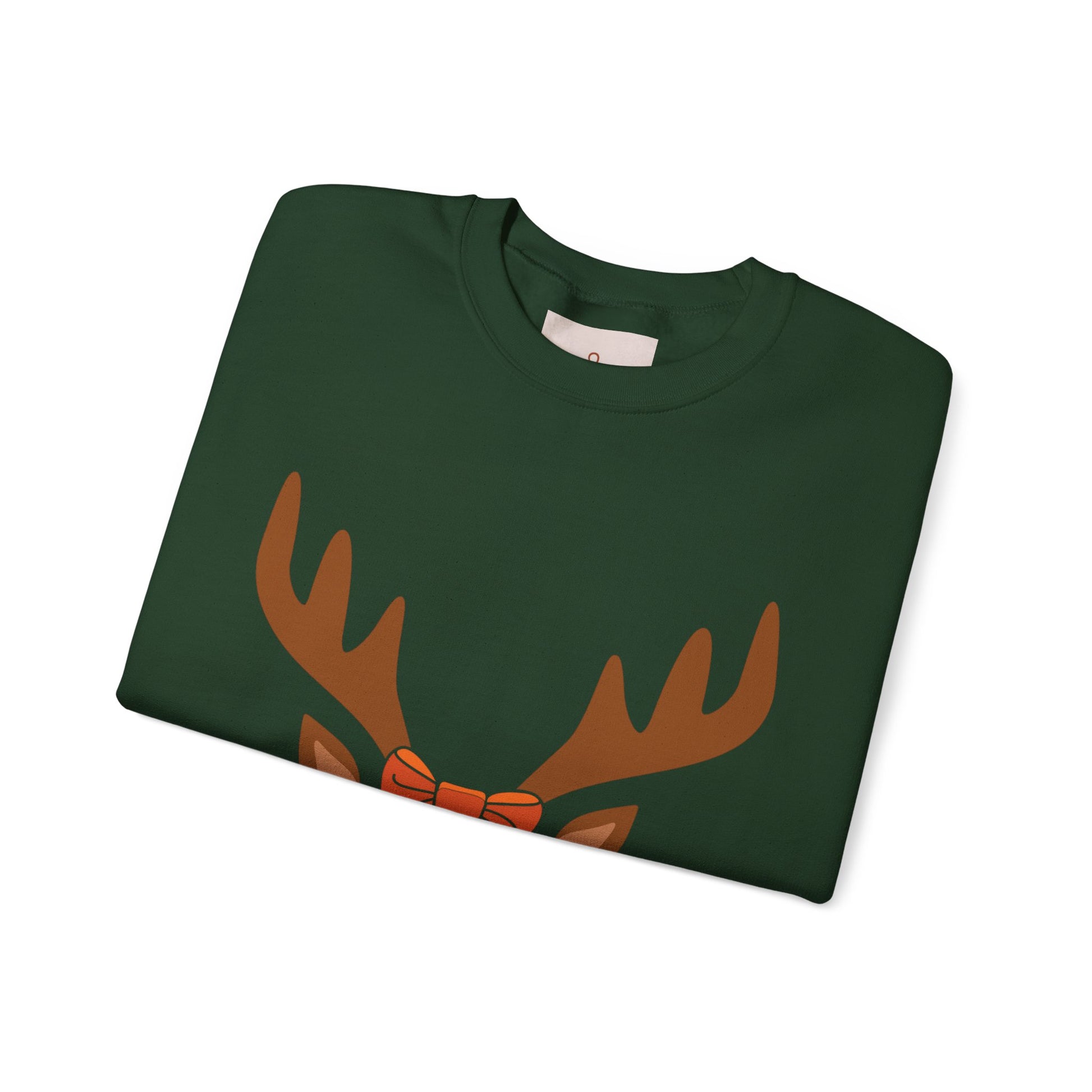 Festive Reindeer Crewneck Sweatshirt