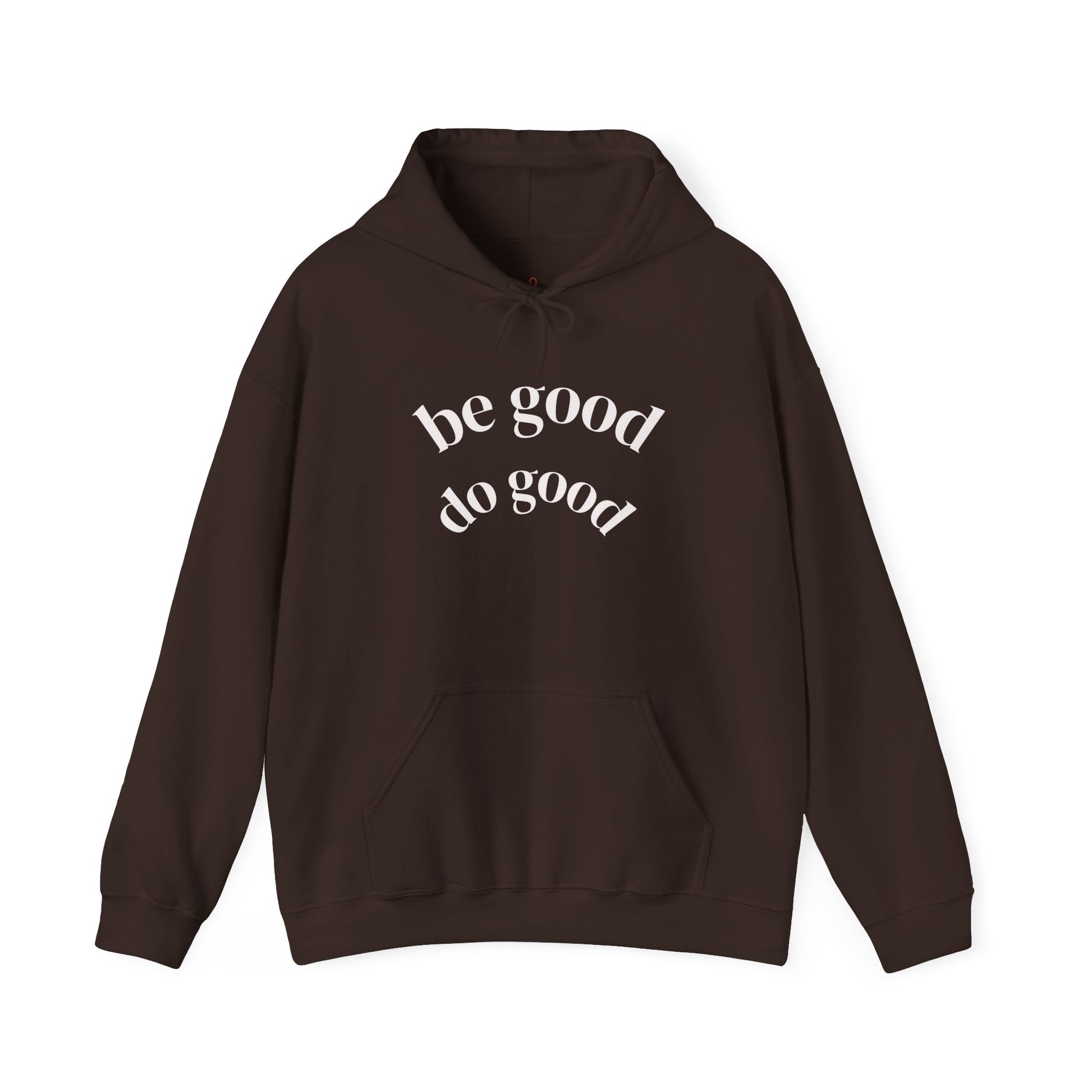 Holiday Inspirational Hoodie: 'Be Good, It's Time for Beer'