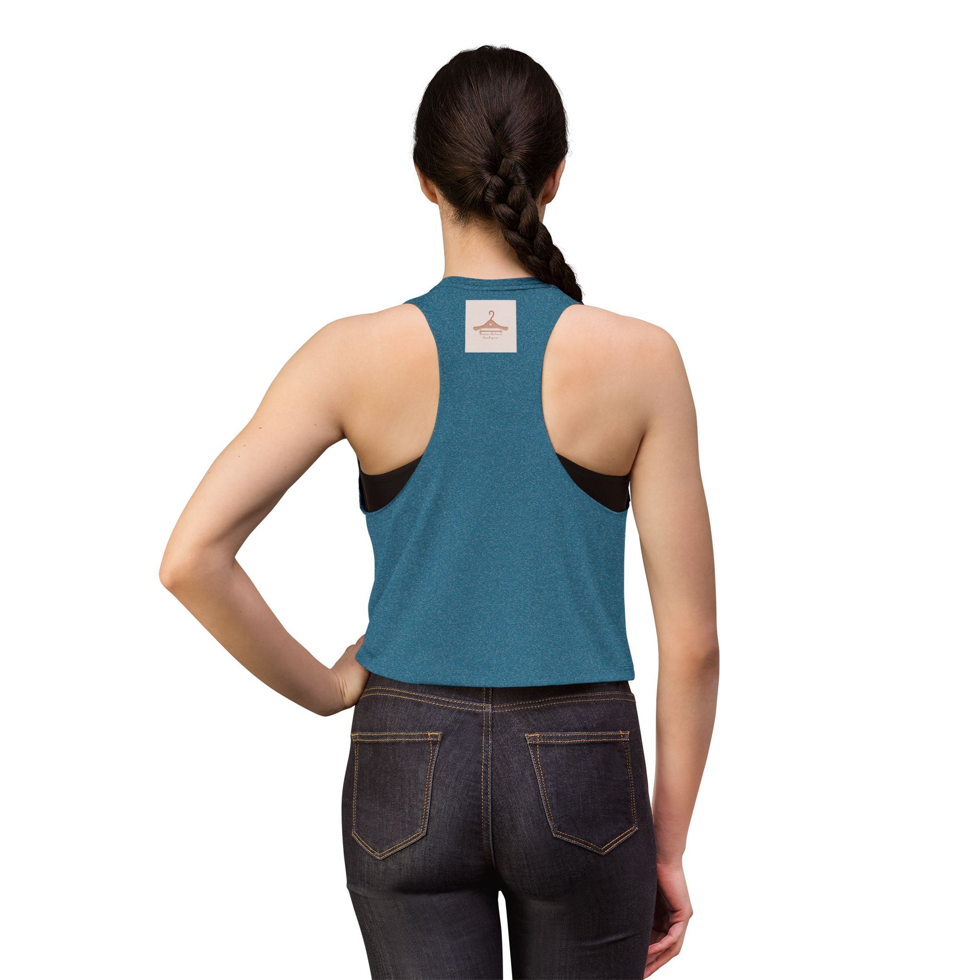 Summer Holiday Women's Crop Top — Beach Vibes Graphic Tank