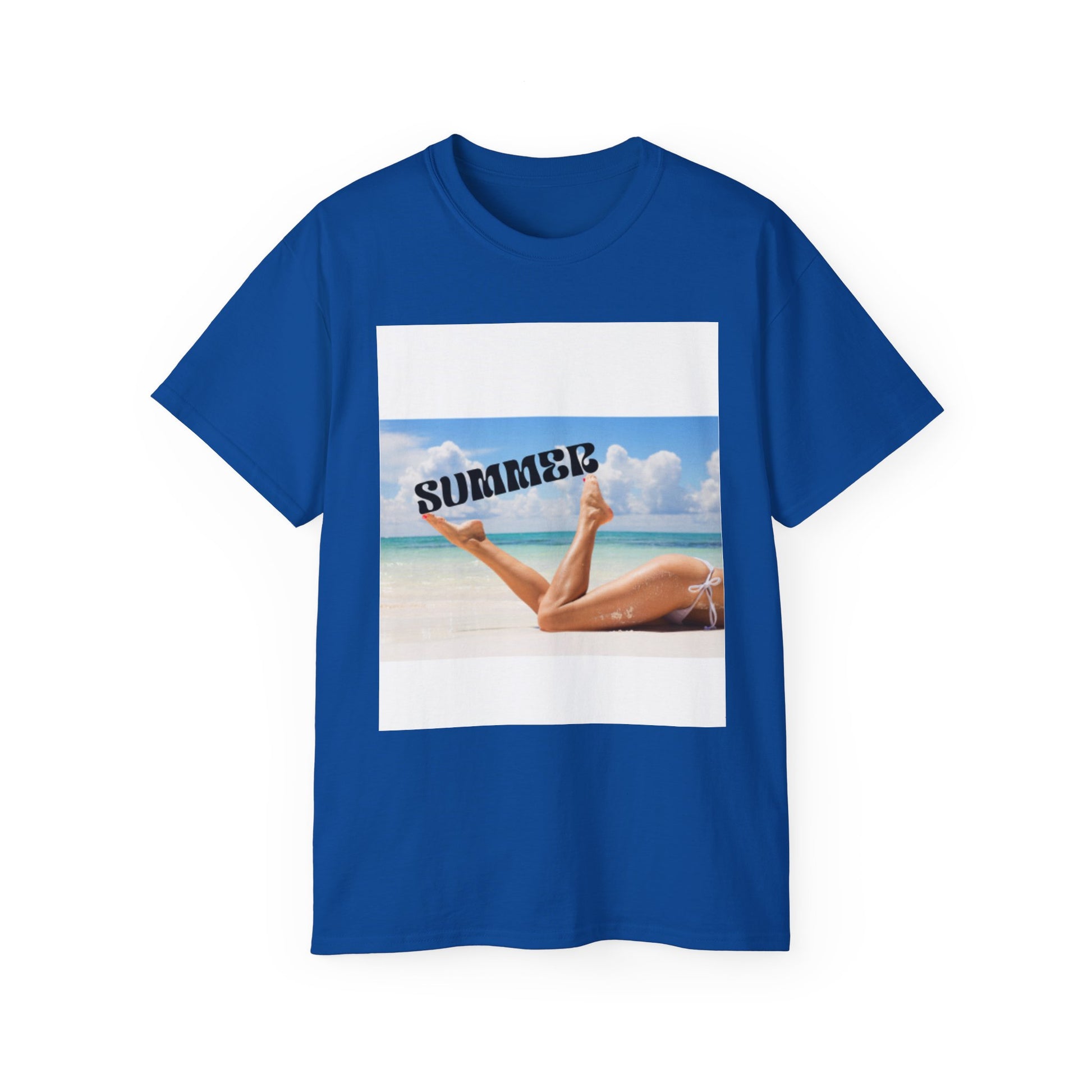 Summer Vibes Unisex Cotton Tee, Beach Shirt, Vacation Apparel, Casual Outfit, Gift for Summer Lovers