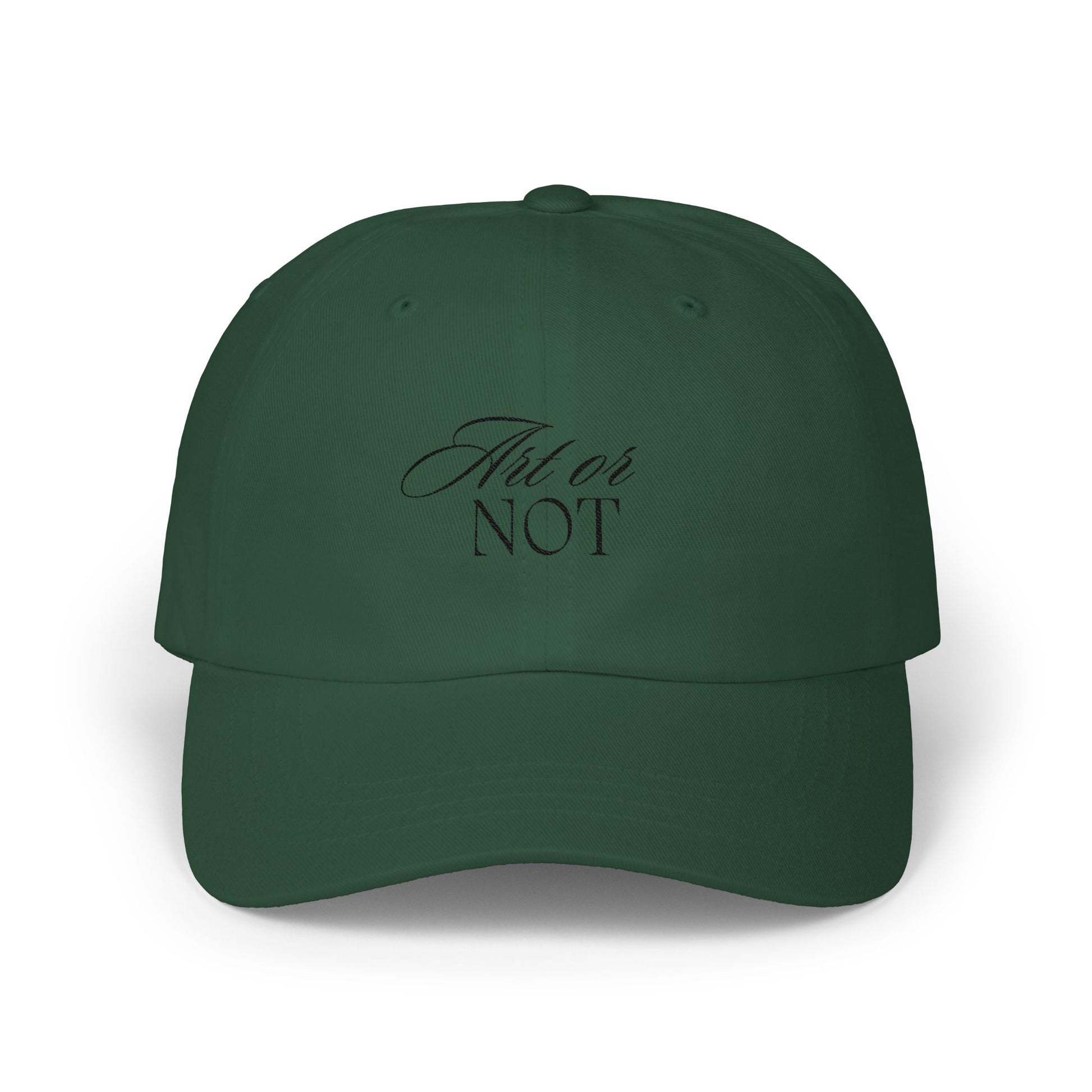 Classic Dad Cap – 'Hot or Not' Embroidered Baseball Hat