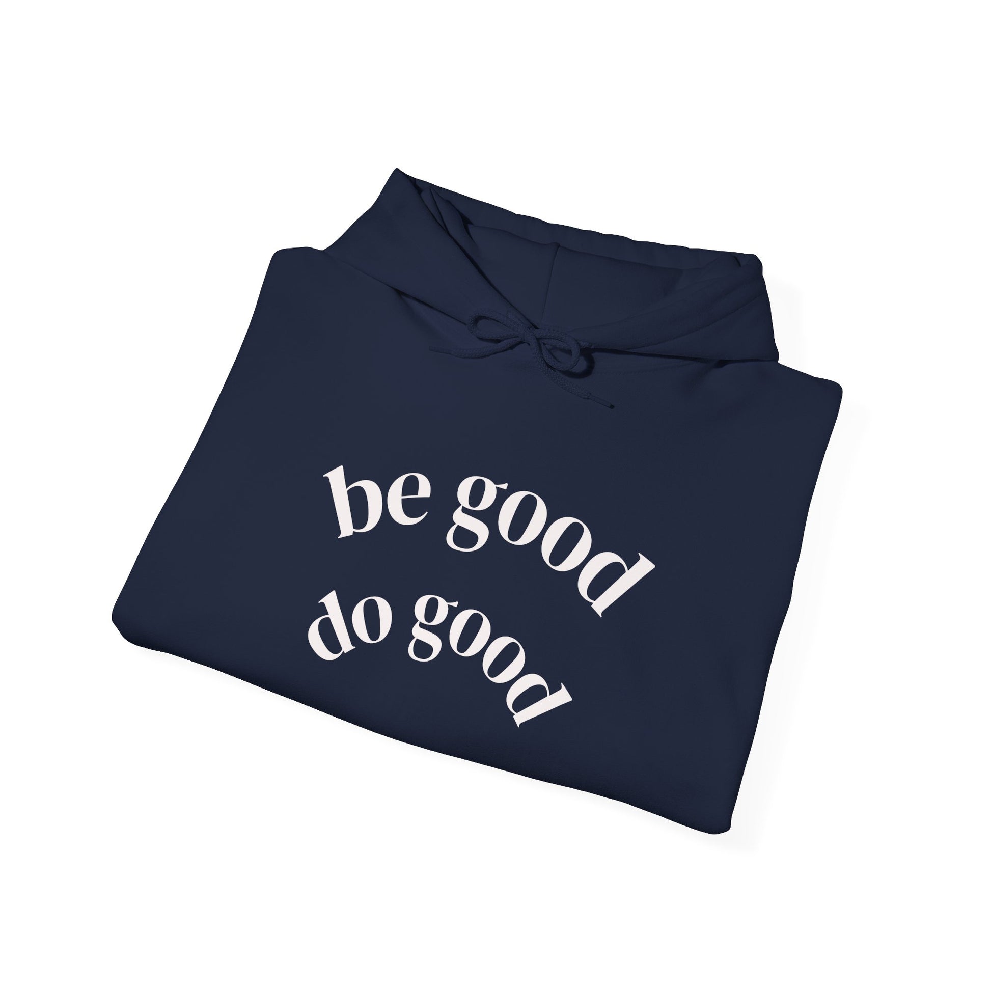 Holiday Inspirational Hoodie: 'Be Good, It's Time for Beer'