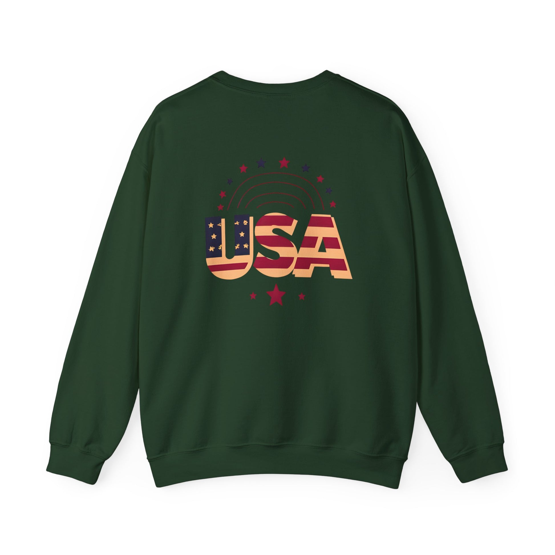 USA Graphic Crewneck Sweatshirt - Unisex Heavy Blend™