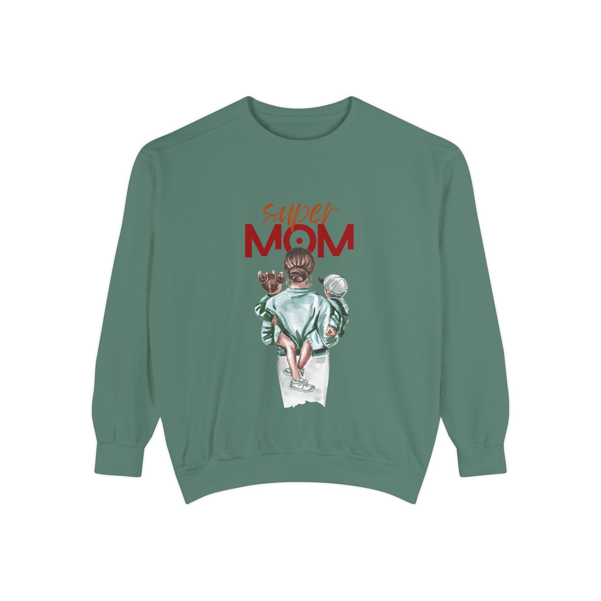 Super Mom Garment-Dyed Sweatshirt